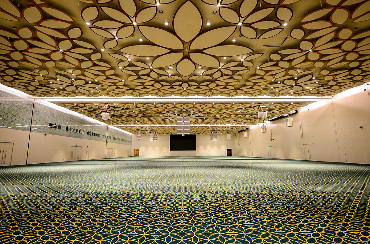 The new international convention centre is located at Sector 25 in Delhi's Dwarka.