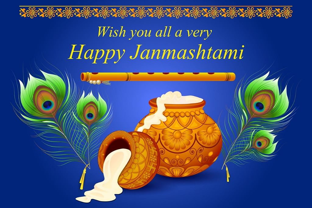 Share these wishes, quotes, images, and WhatsApp messages with friends and family for Janmashtami 2023.