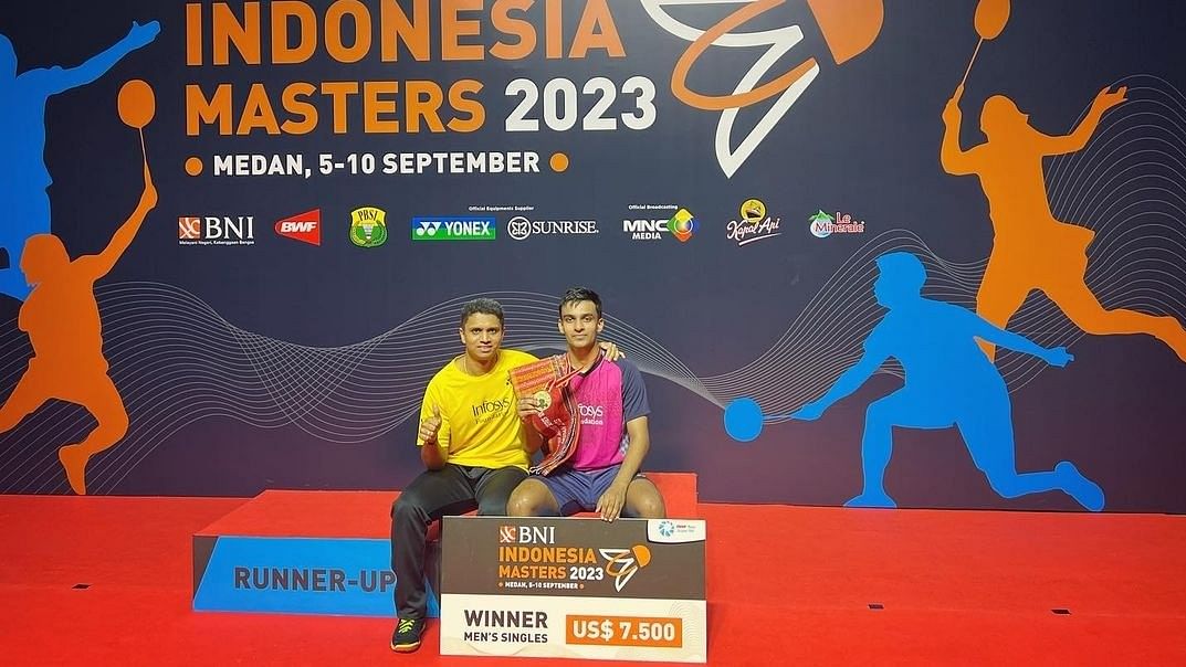 Indonesia Masters 2023: Kiran George defeated Japan’s Koo Takahashi by a margin of 21-19, 22-20.