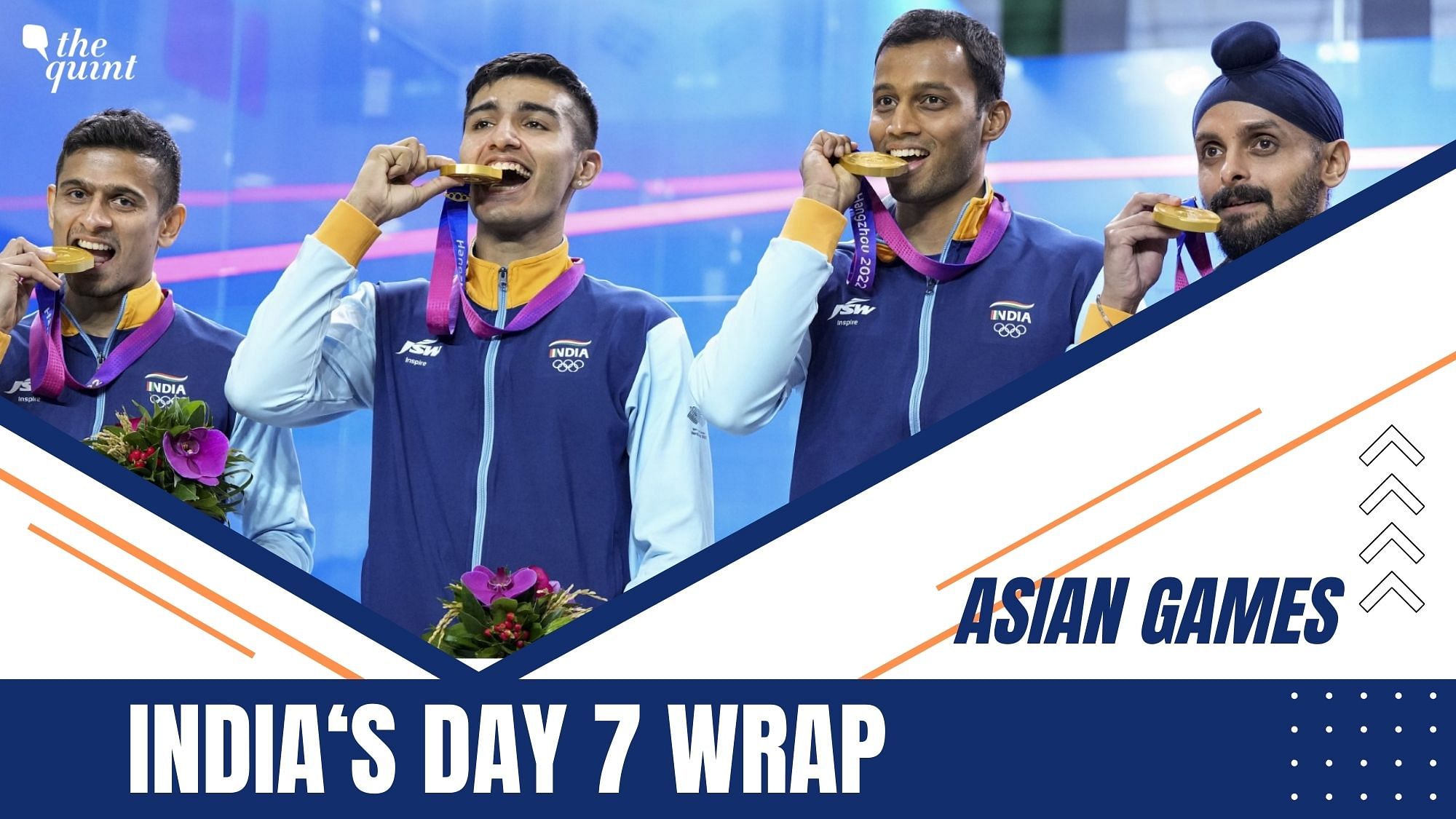 <div class="paragraphs"><p>2023 Asian Games, Day 7 Wrap: Squash Team, Bopanna-Bhosale Keeps India on 4th</p></div>