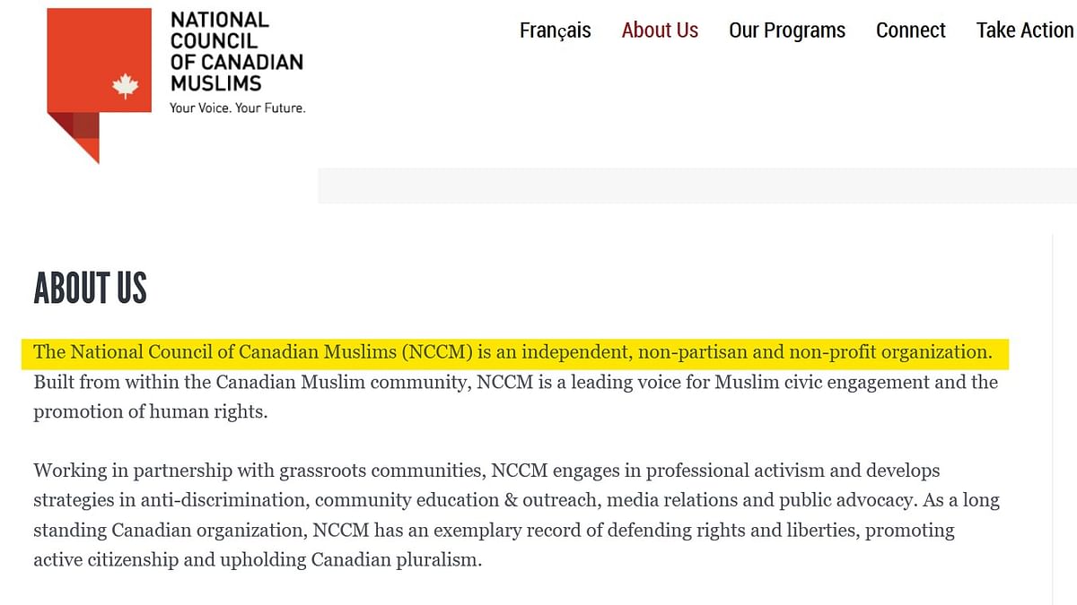 This video shows CEO of an independent organisation from Canada demanding a ban on RSS. 