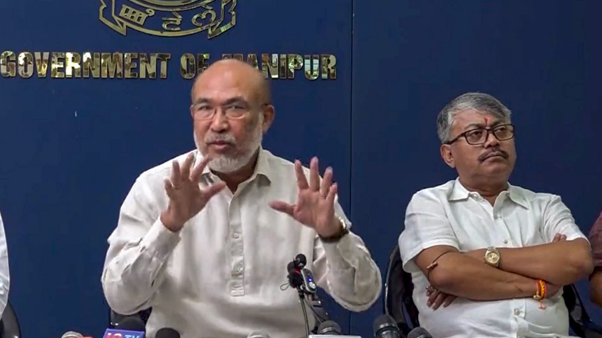 <div class="paragraphs"><p>Manipur Chief Minister N Biren Singh on Monday, 4 September, filed a First Information Report (FIR) against the four members of the Editors Guild of India (EGI), including its president, for "trying to create more clashes in the state of Manipur."</p></div>