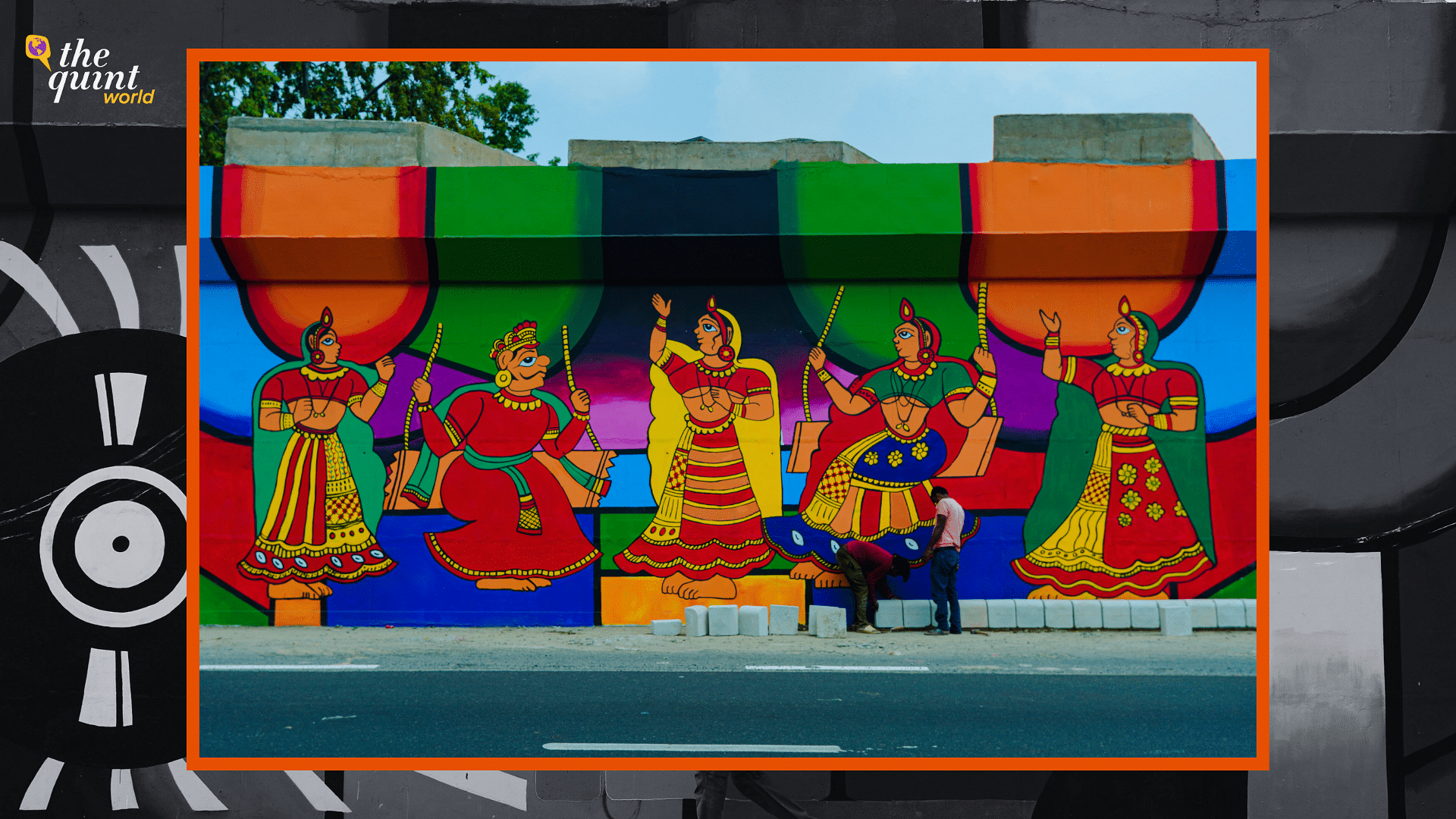 <div class="paragraphs"><p>The murals share a common theme with the artwork across the venue and other areas of Delhi, and depict Indian culture with a twist.</p></div>