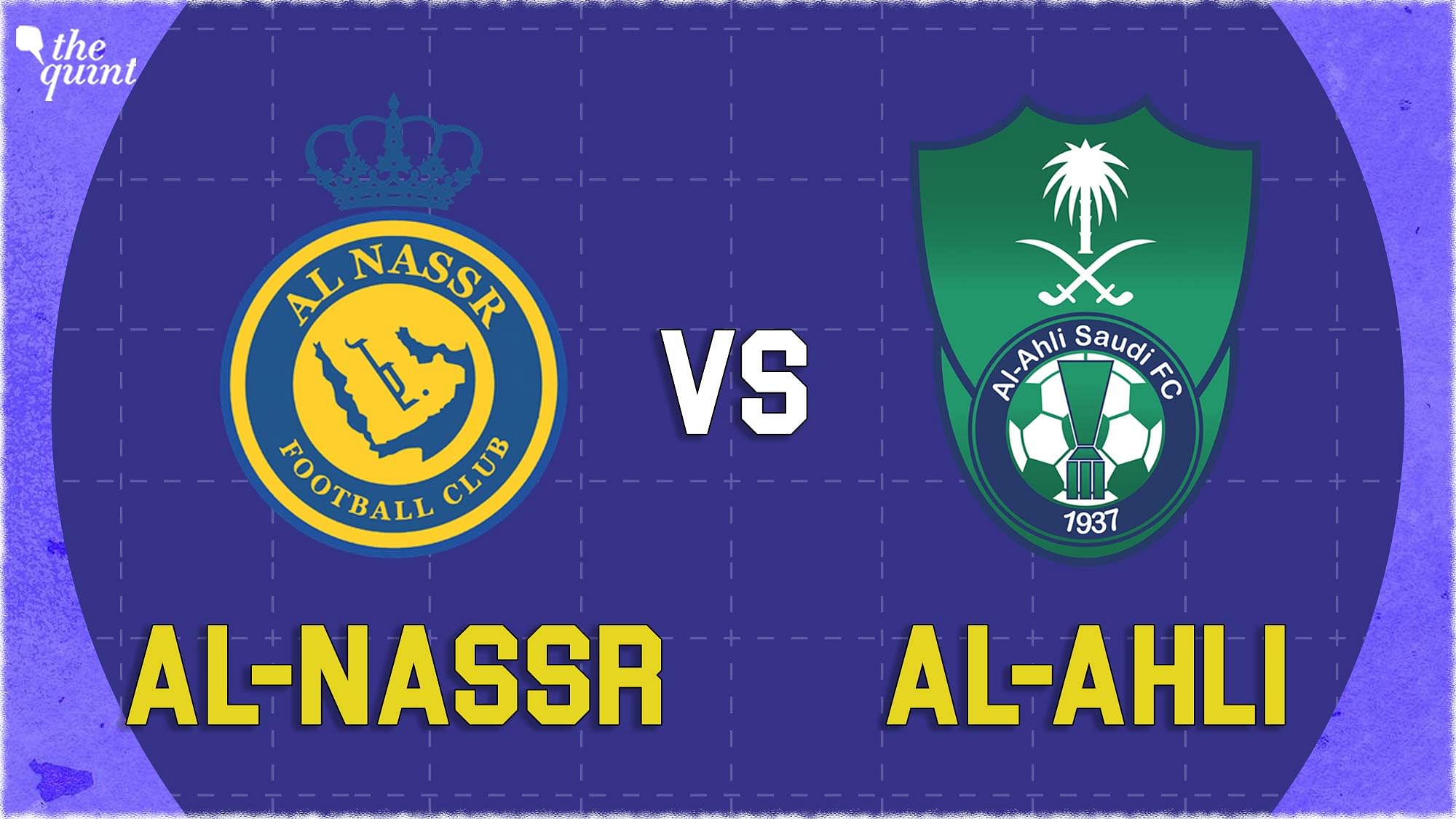 <div class="paragraphs"><p>Al Nassr vs Al Ahli Saudi Pro League Football Today: Timing and Live Streaming in India.</p></div>