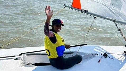<div class="paragraphs"><p>17-year-old Neha Thakur of Madhya Pradesh opened India's account in the Asian Games sailing competitions.</p></div>