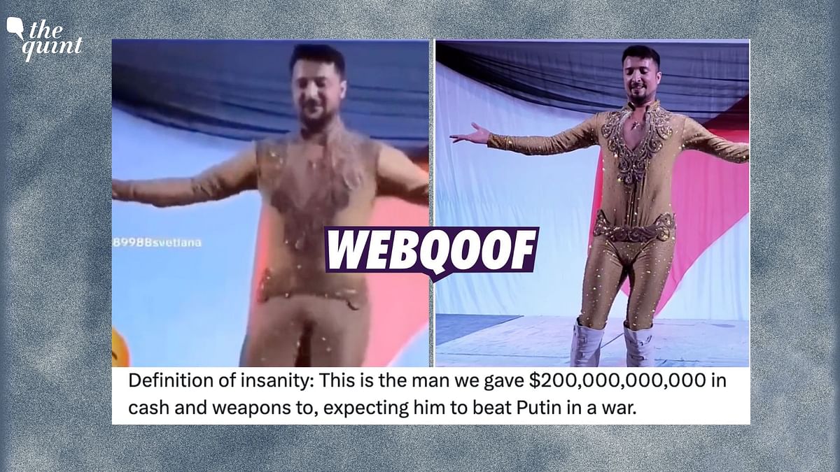 Fact-Check: No, This Video Does Not Show President Zelenskyy 'Belly Dancing'