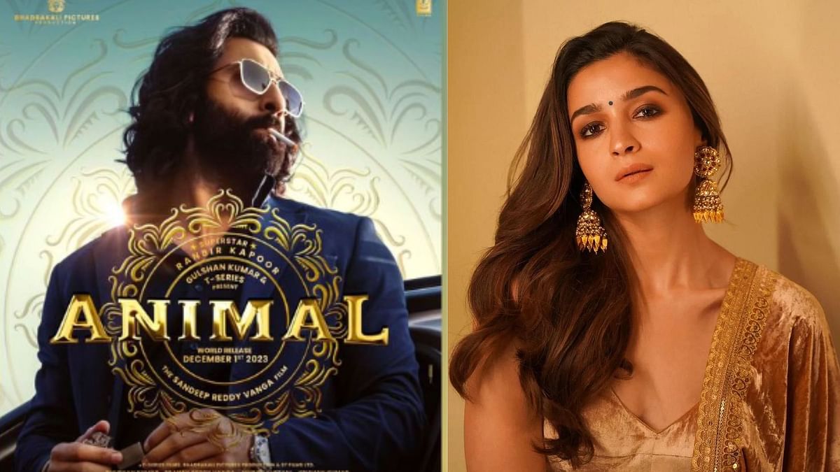 Alia Bhatt Reacts to Ranbir Kapoor's 'Animal' Poster