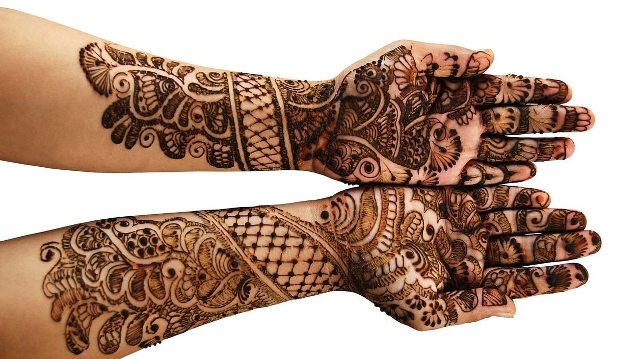 Art Passion 3/4 Ganesh Design Mehndi Tool's| Henna Stamps Stencils for Easy  Mehndi Creation