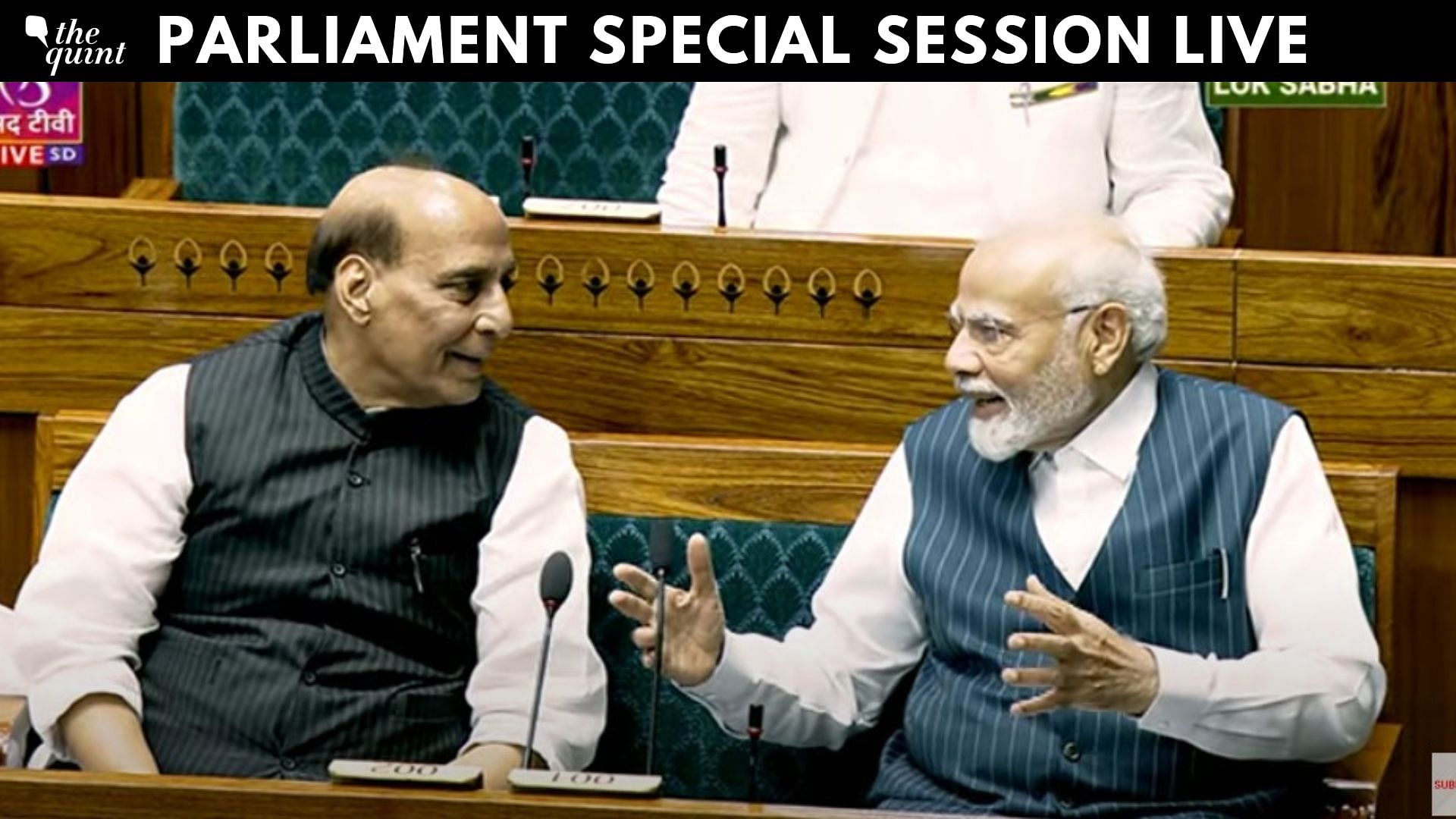<div class="paragraphs"><p>Watch Parliament Special Session 2023 LIVE Updates</p></div>