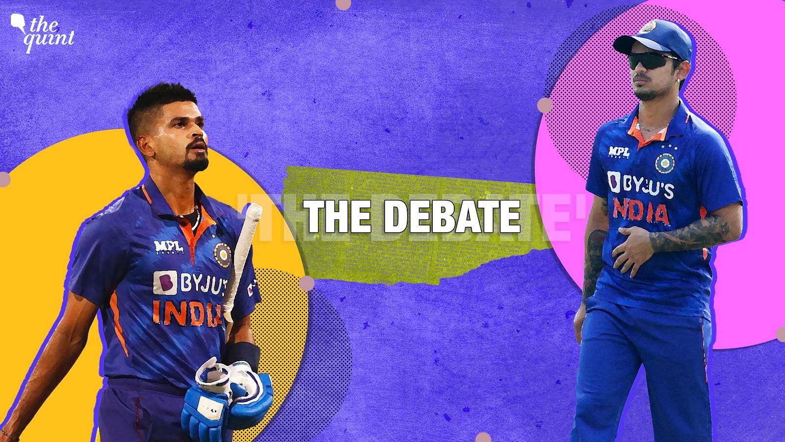 <div class="paragraphs"><p>Debate – Shreyas Iyer or Ishan Kishan, Whom Should India Pick in World Cup XI?</p></div>