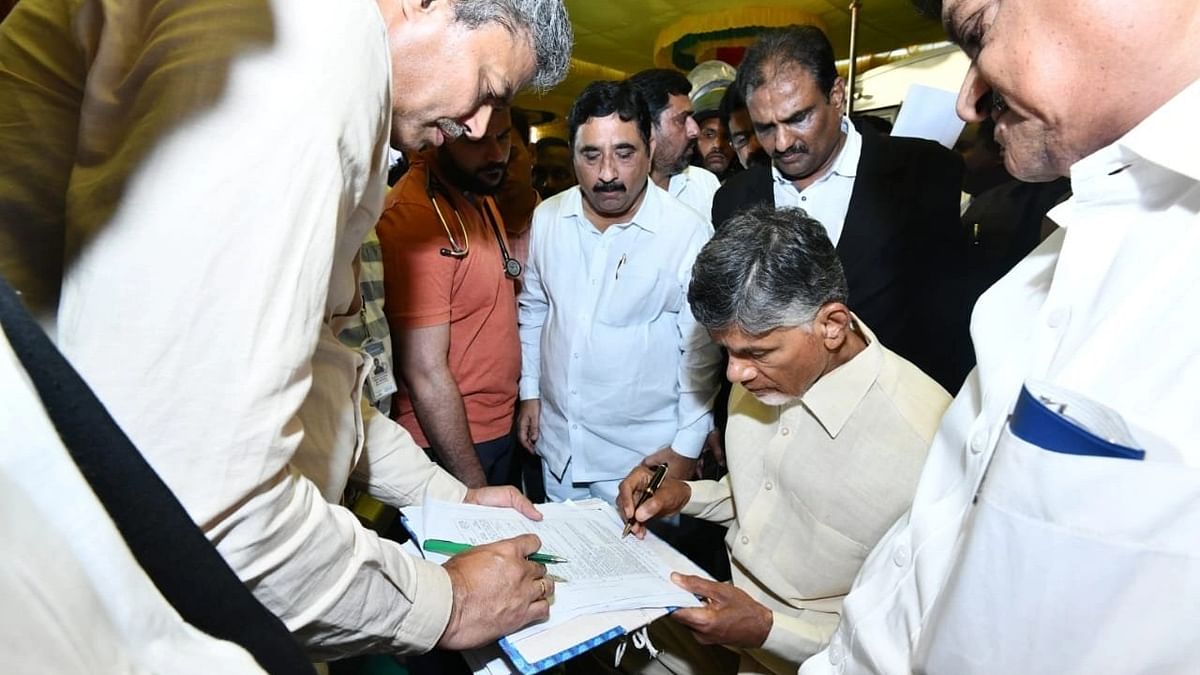 Ex-Andhra Pradesh CM Chandrababu Naidu Arrested Over Alleged Corruption Charges