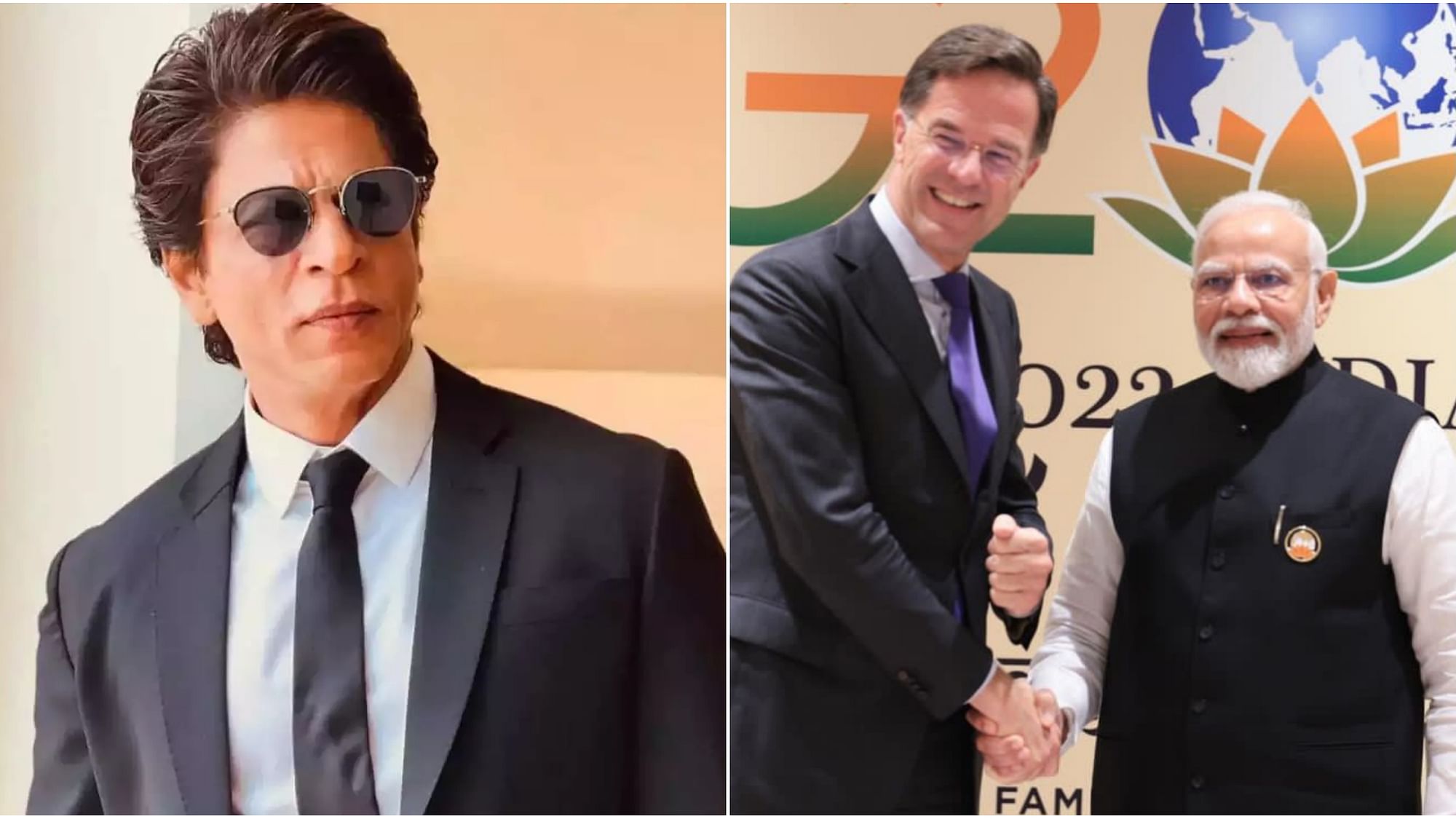 <div class="paragraphs"><p>SRK congratulates PM Modi on G20 Summit success.&nbsp;</p></div>