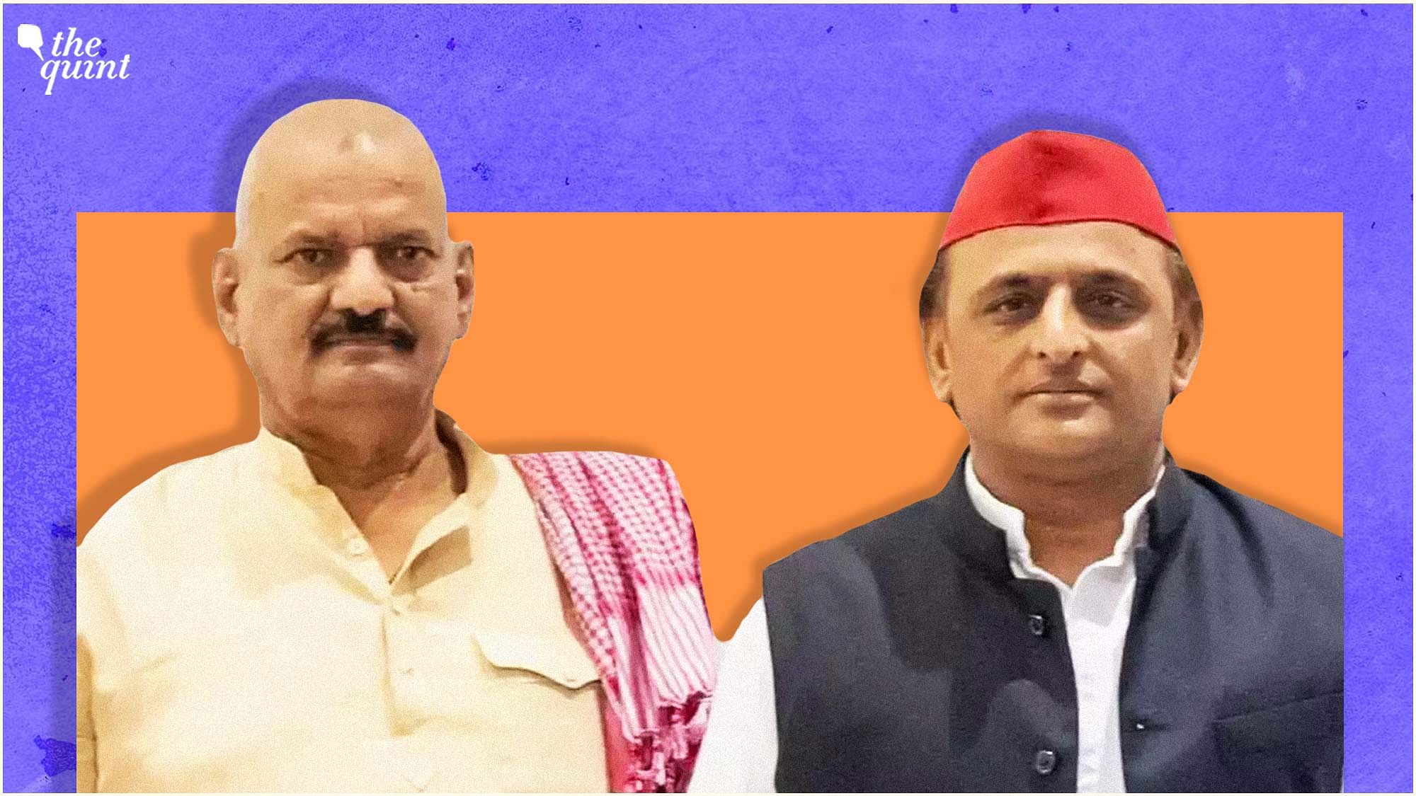 <div class="paragraphs"><p>Sudhakar Singh and Akhilesh Yadav of SP.</p></div>