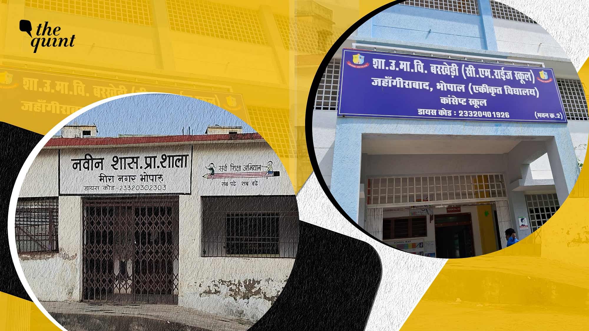 <div class="paragraphs"><p>Two government-run primary schools in Bhopal.&nbsp;</p></div>