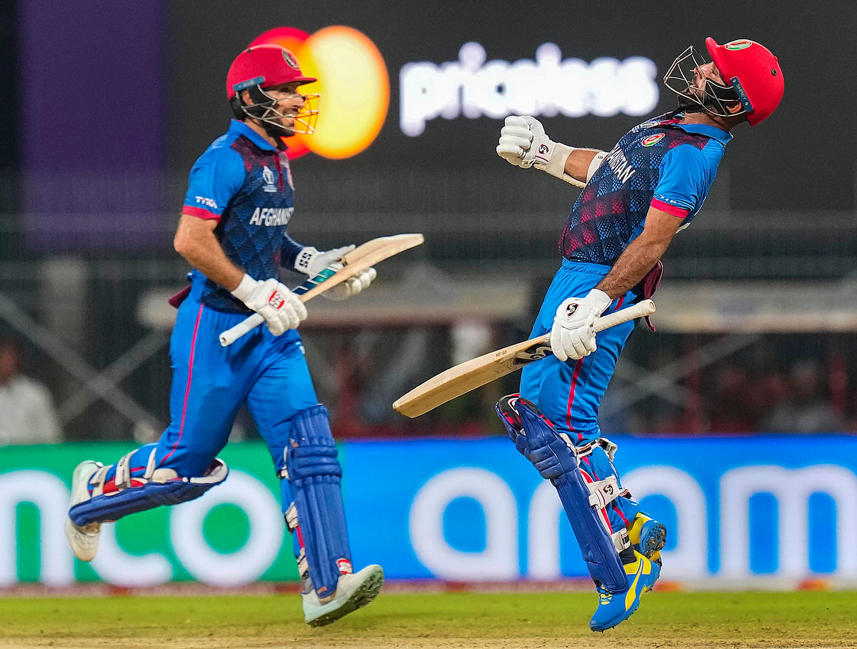 #CWC23 | #Afghanistan have won over 3 former #WorldCupChampions - #England, #Pakistan & #Sri Lanka in this edition.

