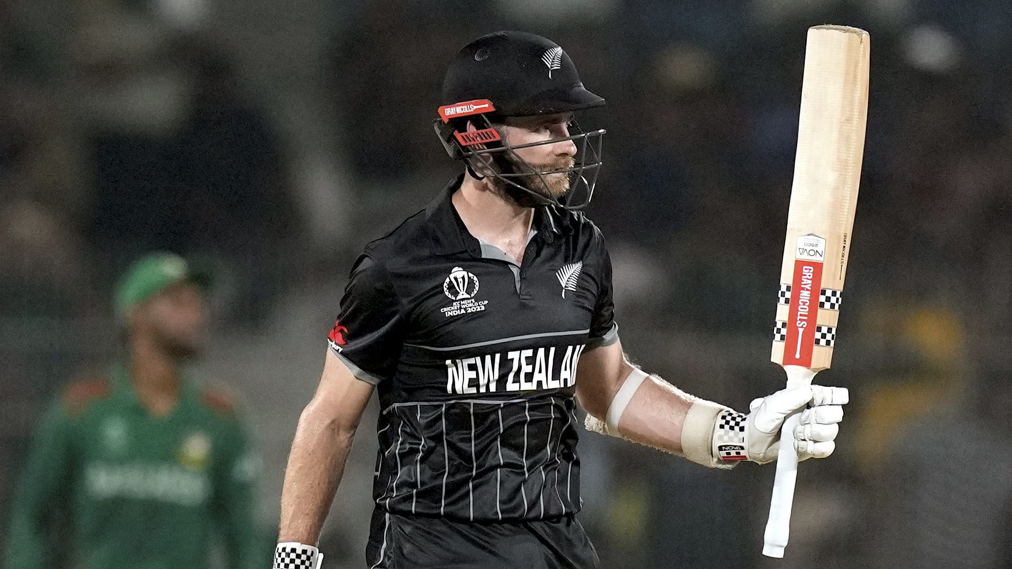 <div class="paragraphs"><p>ICC World Cup 2023: Kane Williamson Returns in Style as New Zealand Pip Bangladesh</p></div>