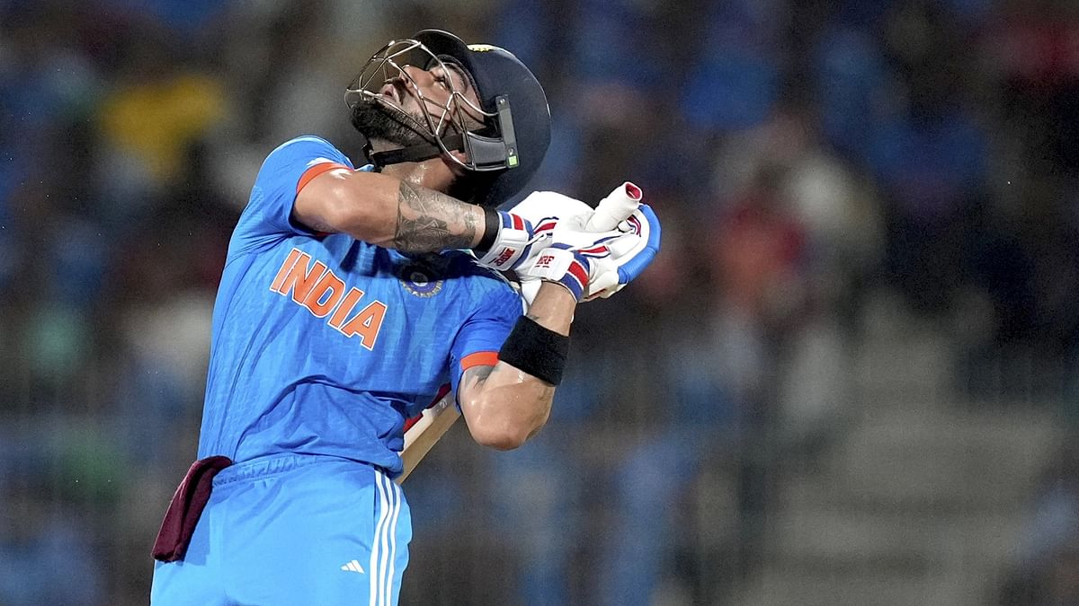 #CWC23 | India's 'mission for 3' saw them losing 3 batters for ducks, before Virat Kohli & KL Rahul turned saviours.