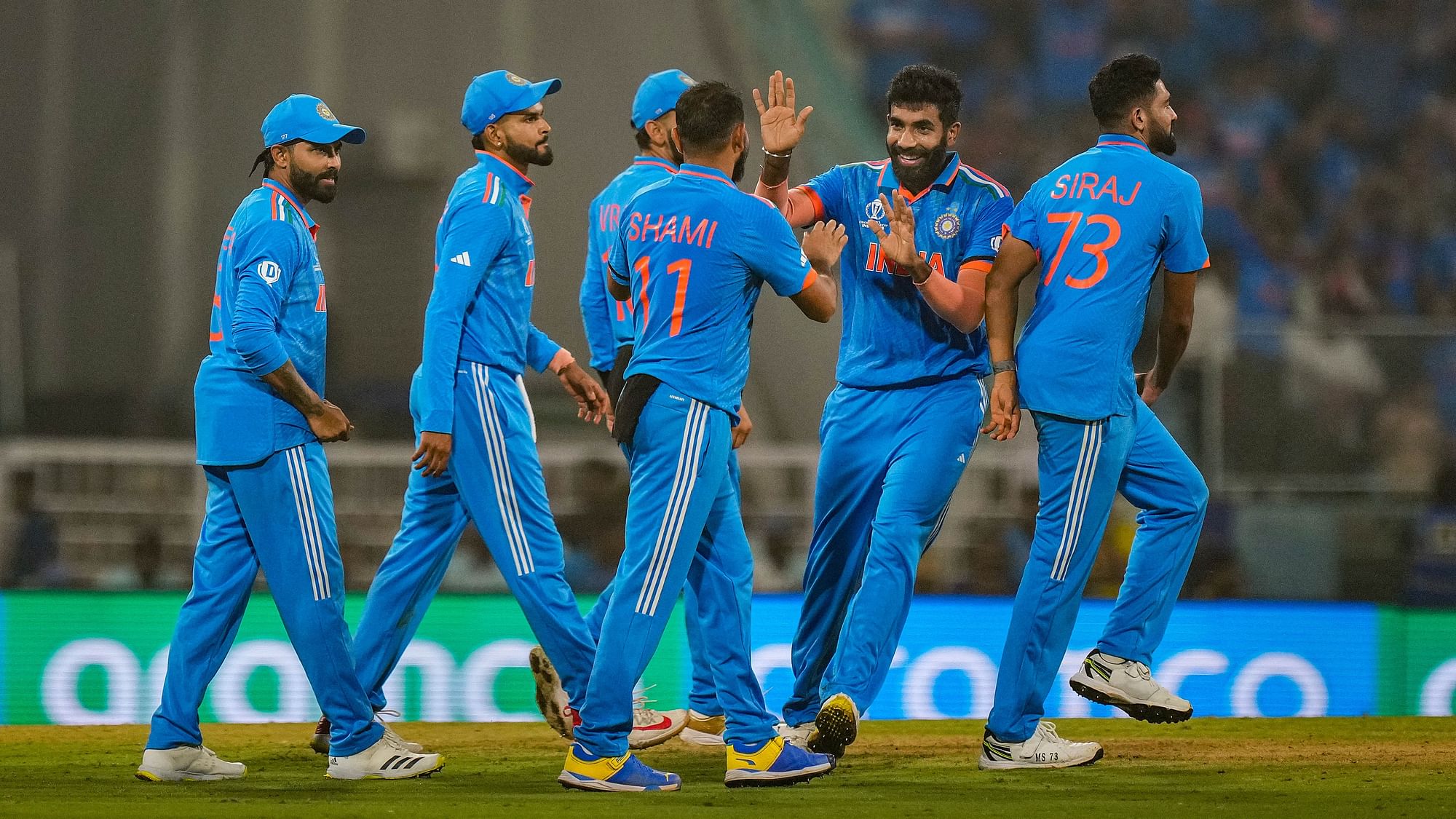 <div class="paragraphs"><p>In Photos: ICC World Cup 2023 – India’s Unstoppable Freight Train Derail England</p></div>