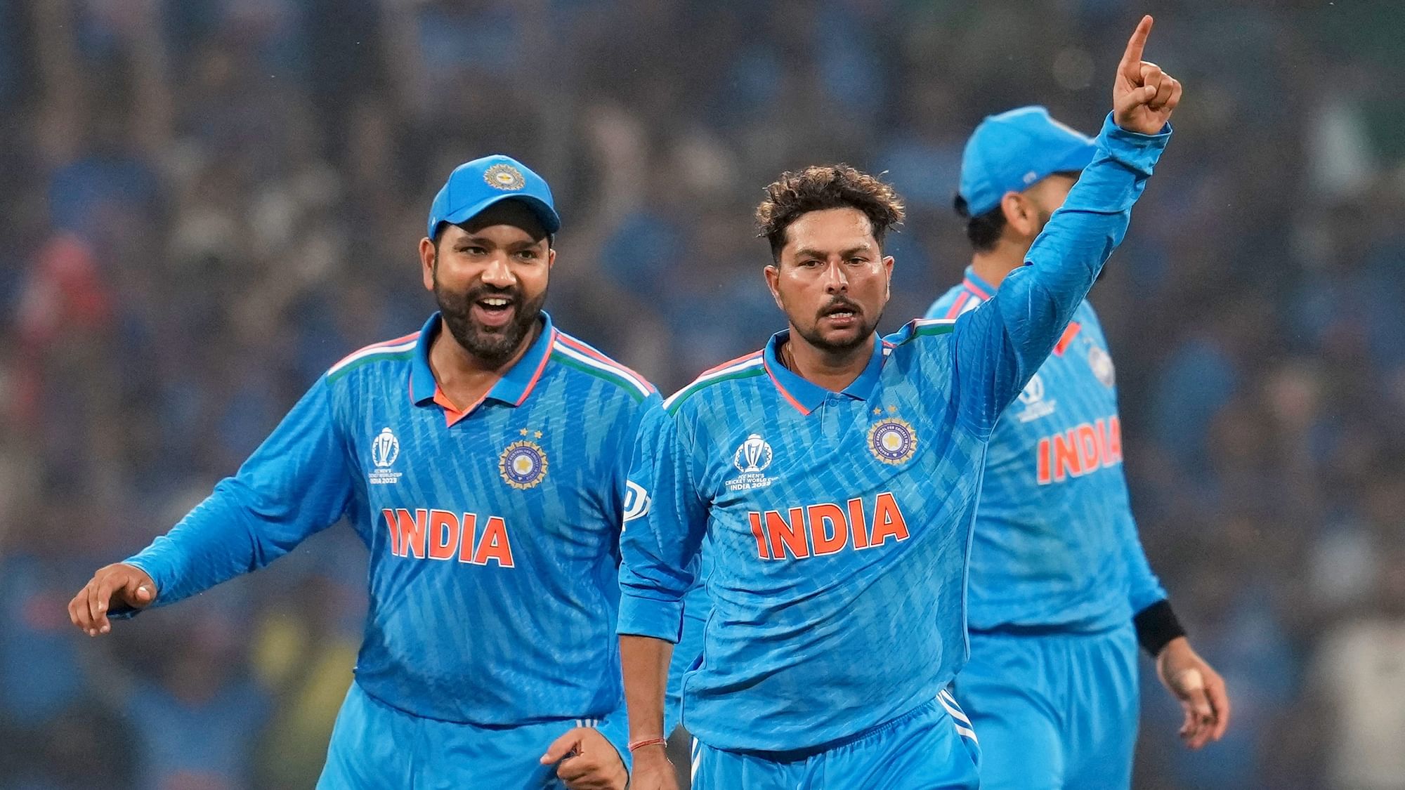 <div class="paragraphs"><p>ICC&nbsp;World Cup 2023: Rohit Sharma Lauds ‘Best Bowling Attack’ as India Beat England</p></div>
