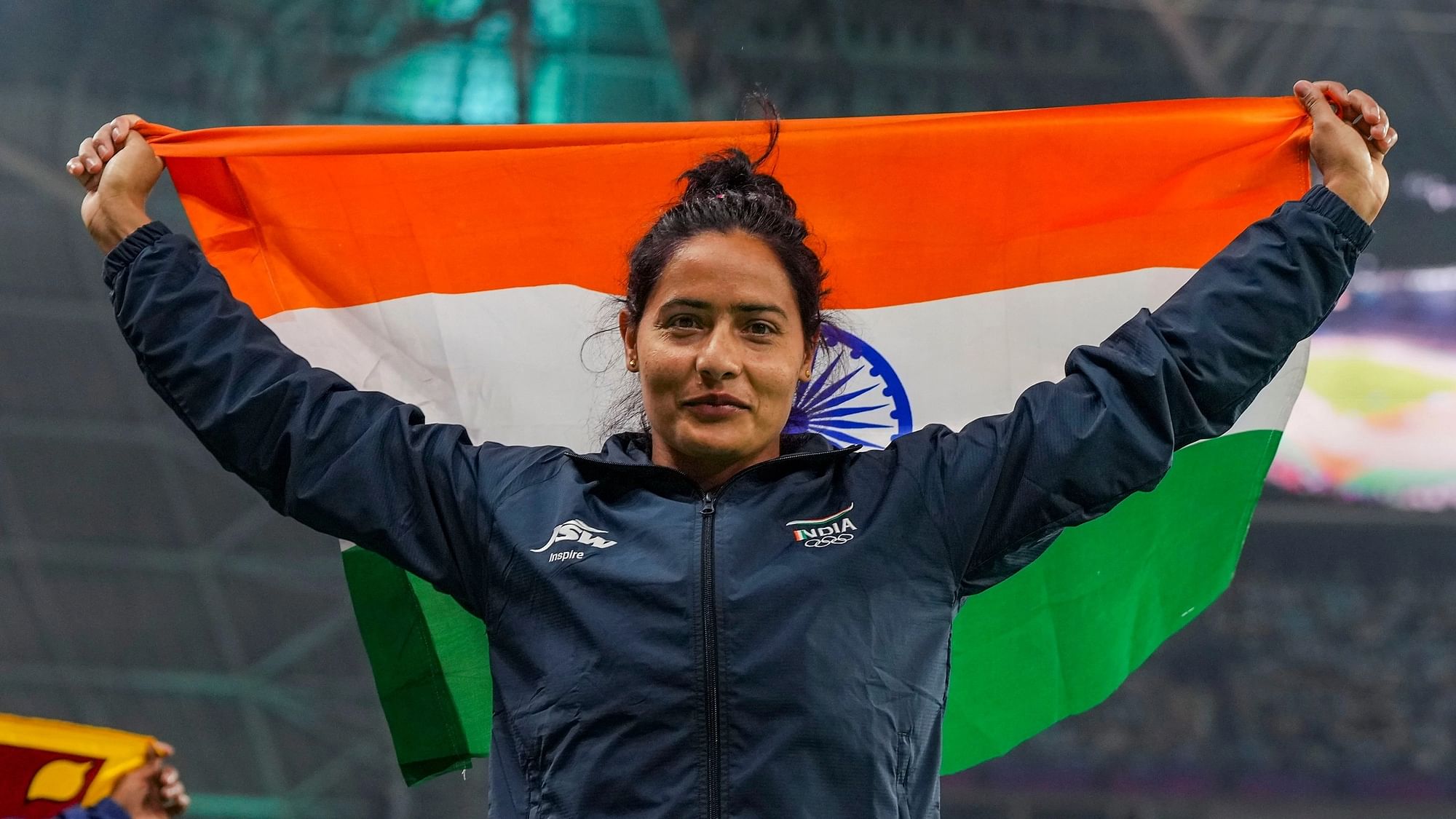 <div class="paragraphs"><p>Asian Games: Annu Rani bagged India their first gold in women's javelin throw at the Asian Games</p></div>