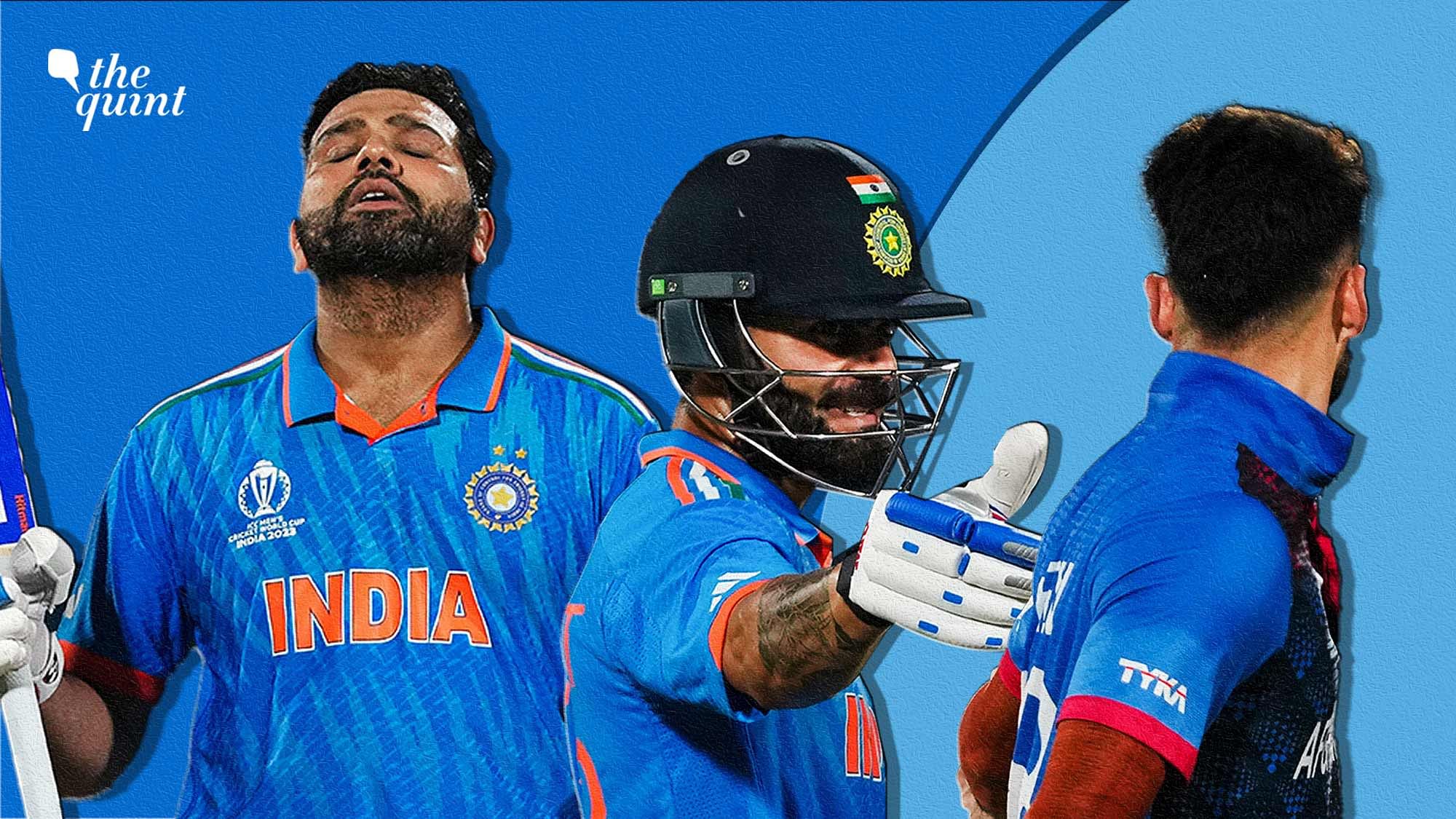 <div class="paragraphs"><p>Rohit Sharma scored a century, Virat Kohli made a new friend as India defeated Afghanistan by 8 wickets in the ICC World Cup 2023 match on Wednesday night</p></div>