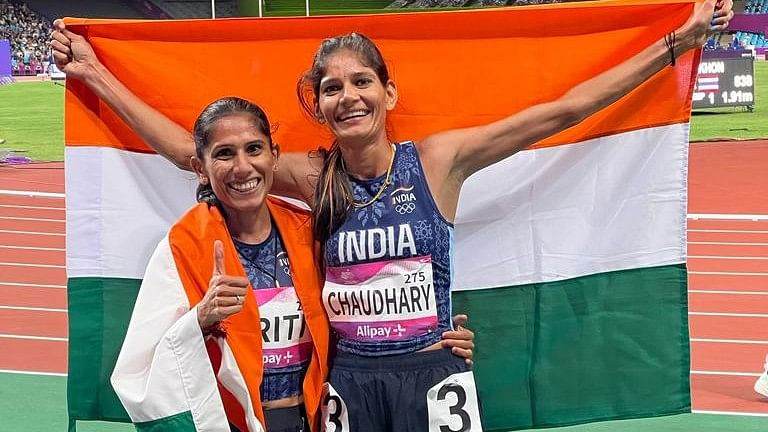 <div class="paragraphs"><p>Parul Chaudhary and Priti Lamba won silver and bronze medals respectively at the Asian Games</p></div>