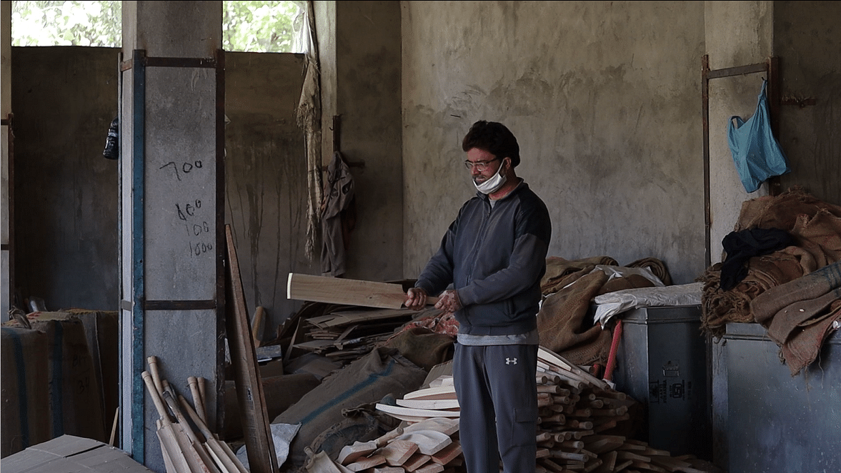 The Afghanistan, Bangladesh & Sri Lanka cricketers are using bats made of Kashmir willow.