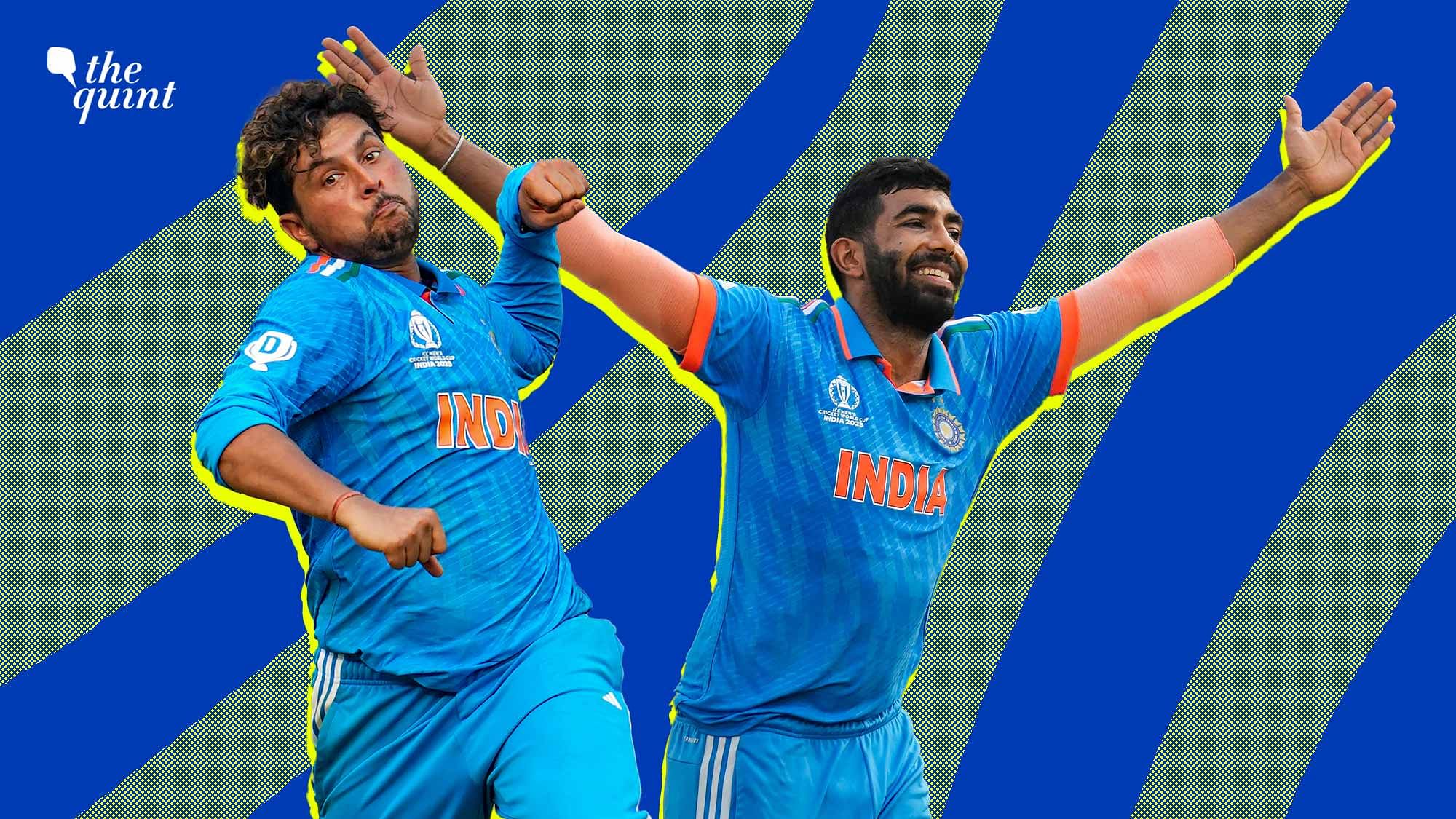 <div class="paragraphs"><p>ICC World Cup 2023: India's bowlers put up a solid show against Pakistan on Saturday with 5 picking 2 wickets each.</p></div>