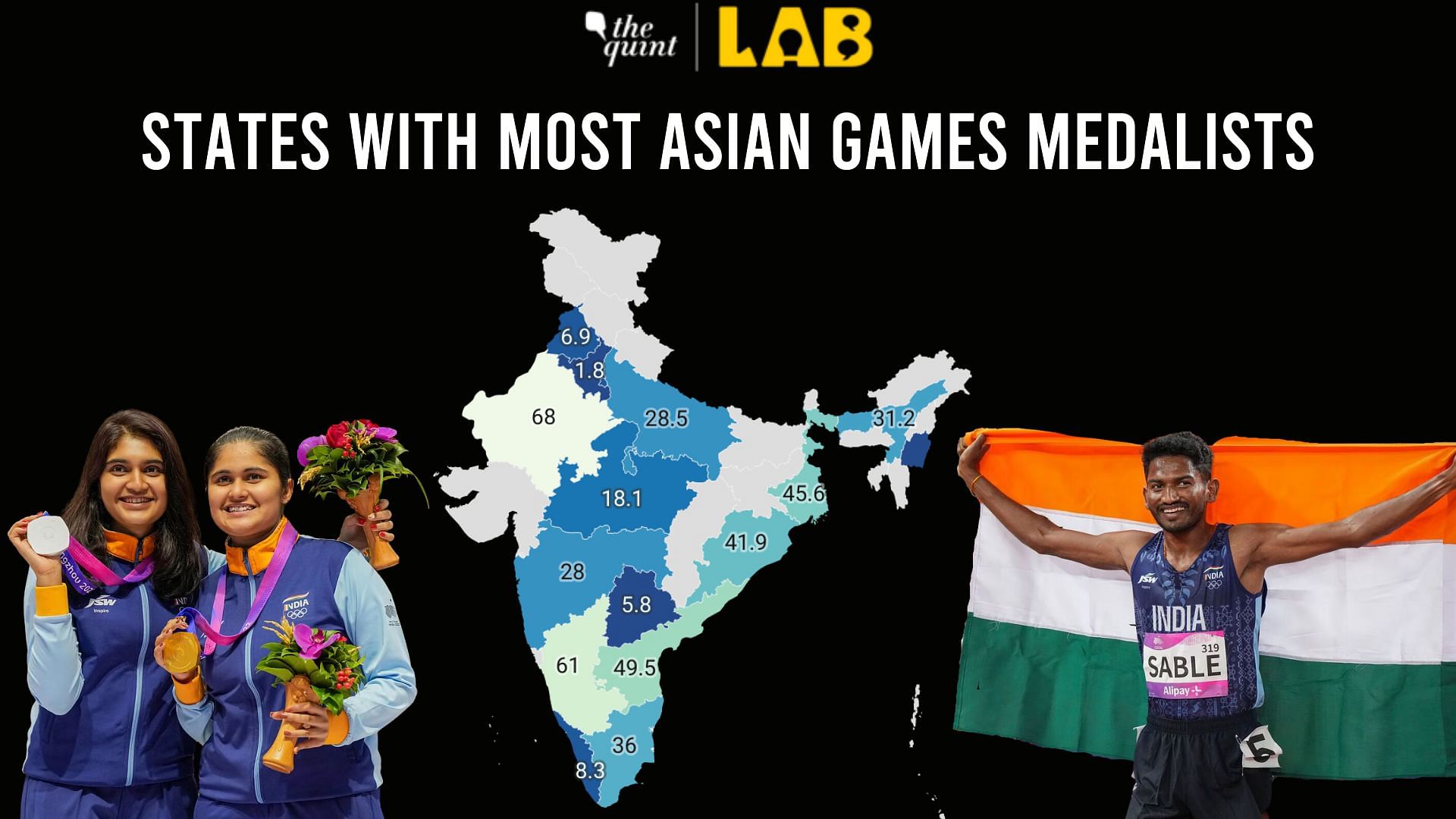 <div class="paragraphs"><p>See which state has most medal winners and which state has the best population rate per medal.</p></div>