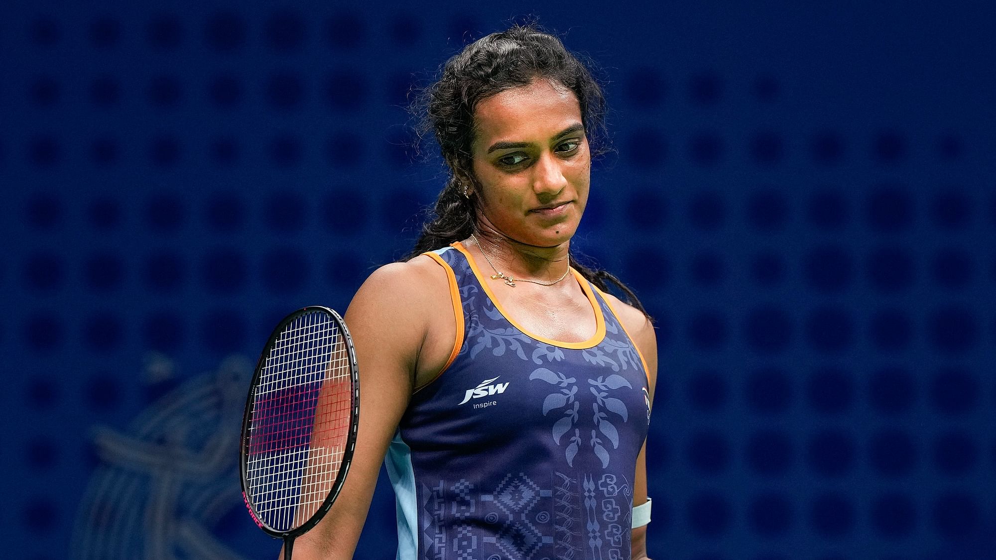 <div class="paragraphs"><p>PV Sindhu lost to&nbsp;He Bing Jiao of China in the quarters at the Asian Games</p></div>