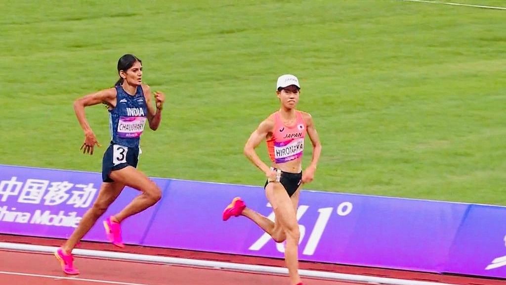 <div class="paragraphs"><p>Parul Chaudhary grabbed a gold medal in women's 5000m event at the Asian Games</p></div>