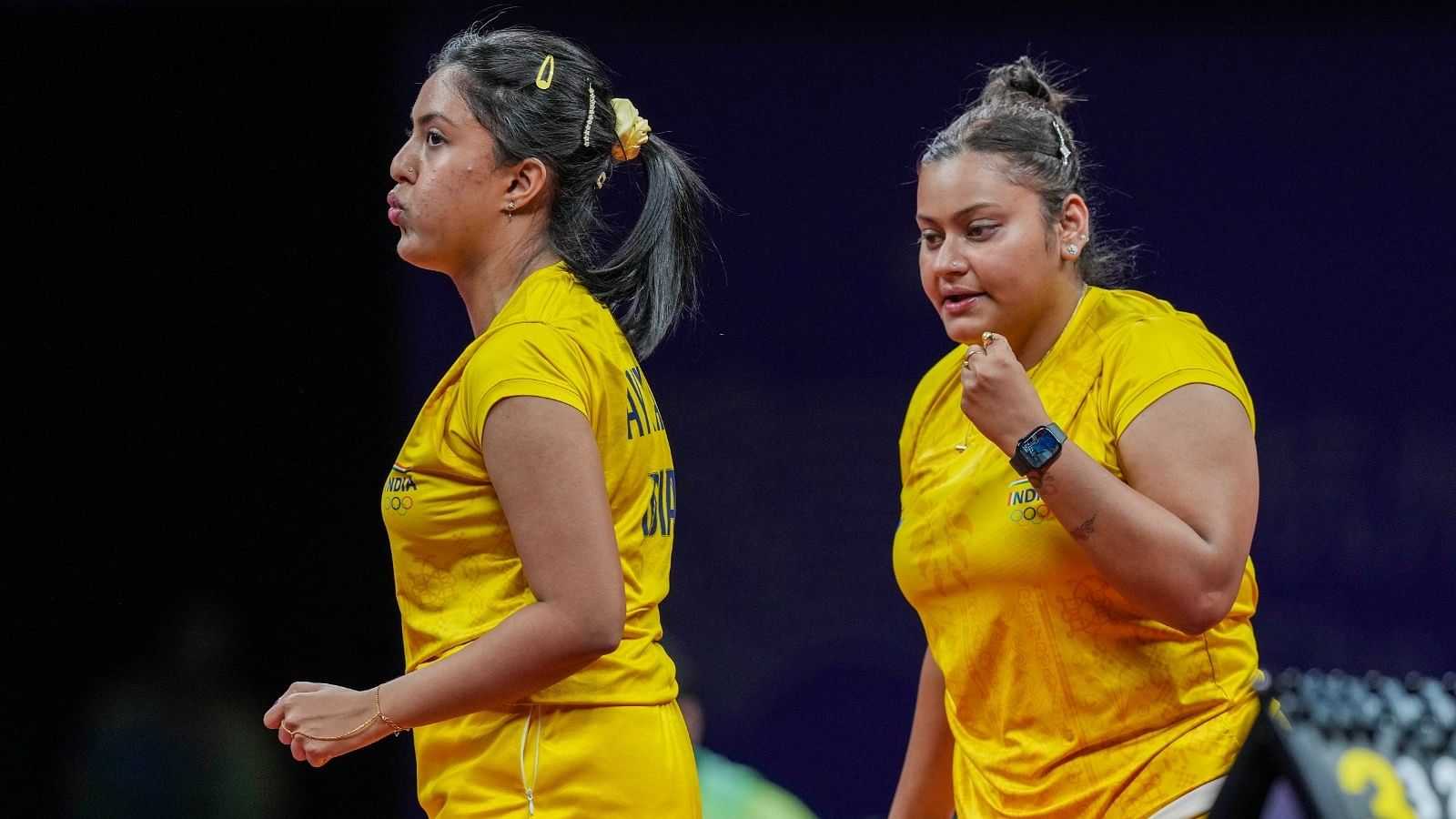 <div class="paragraphs"><p>Ayhika and Sutirtha bag bronze medal in women's doubles table tennis event</p></div>