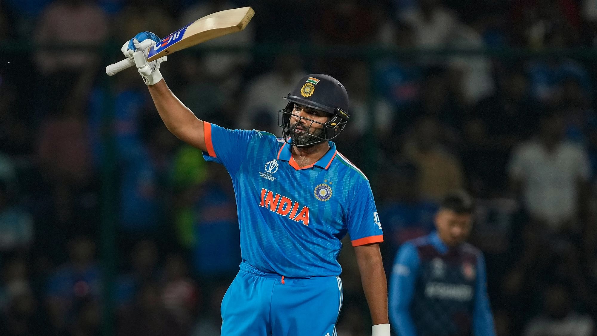 <div class="paragraphs"><p>ICC World Cup 2023: Rohit Sharma Shatters Multiple Records During India vs Afghanistan</p></div>