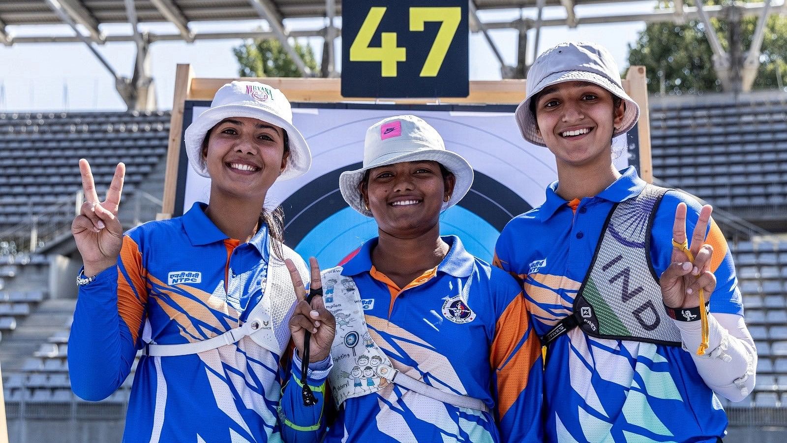 <div class="paragraphs"><p>Ankita Bhakat, Bhajan Kaur and Siranjeet Kaur defeated Vietnam to win a bronze medal for India in the Recurve Women's Team competition</p></div>