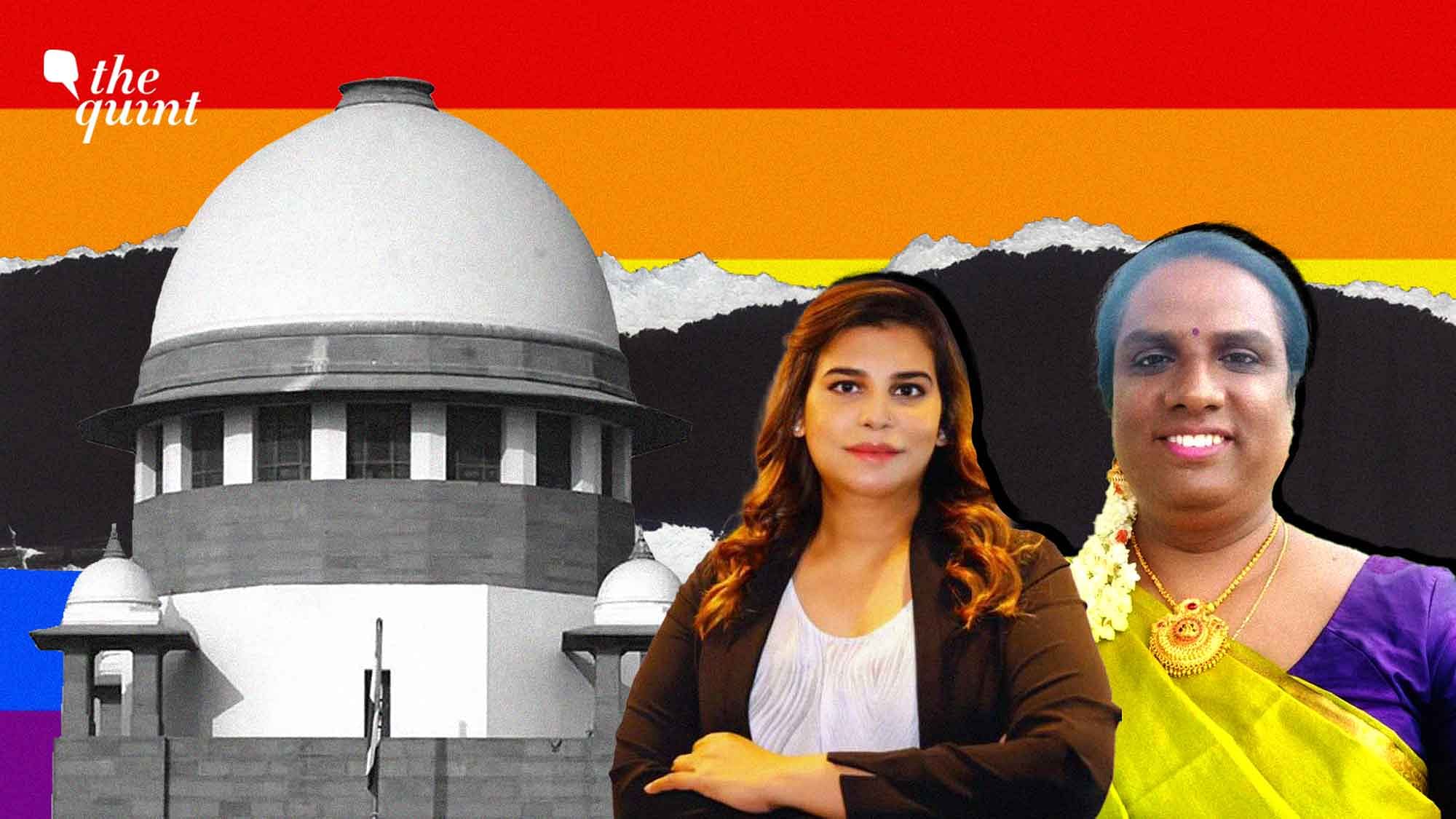 <div class="paragraphs"><p>Zainab Patel (Left) and Uma P (Right) among the 21 petitioners for the marriage-equality case.&nbsp;</p></div>