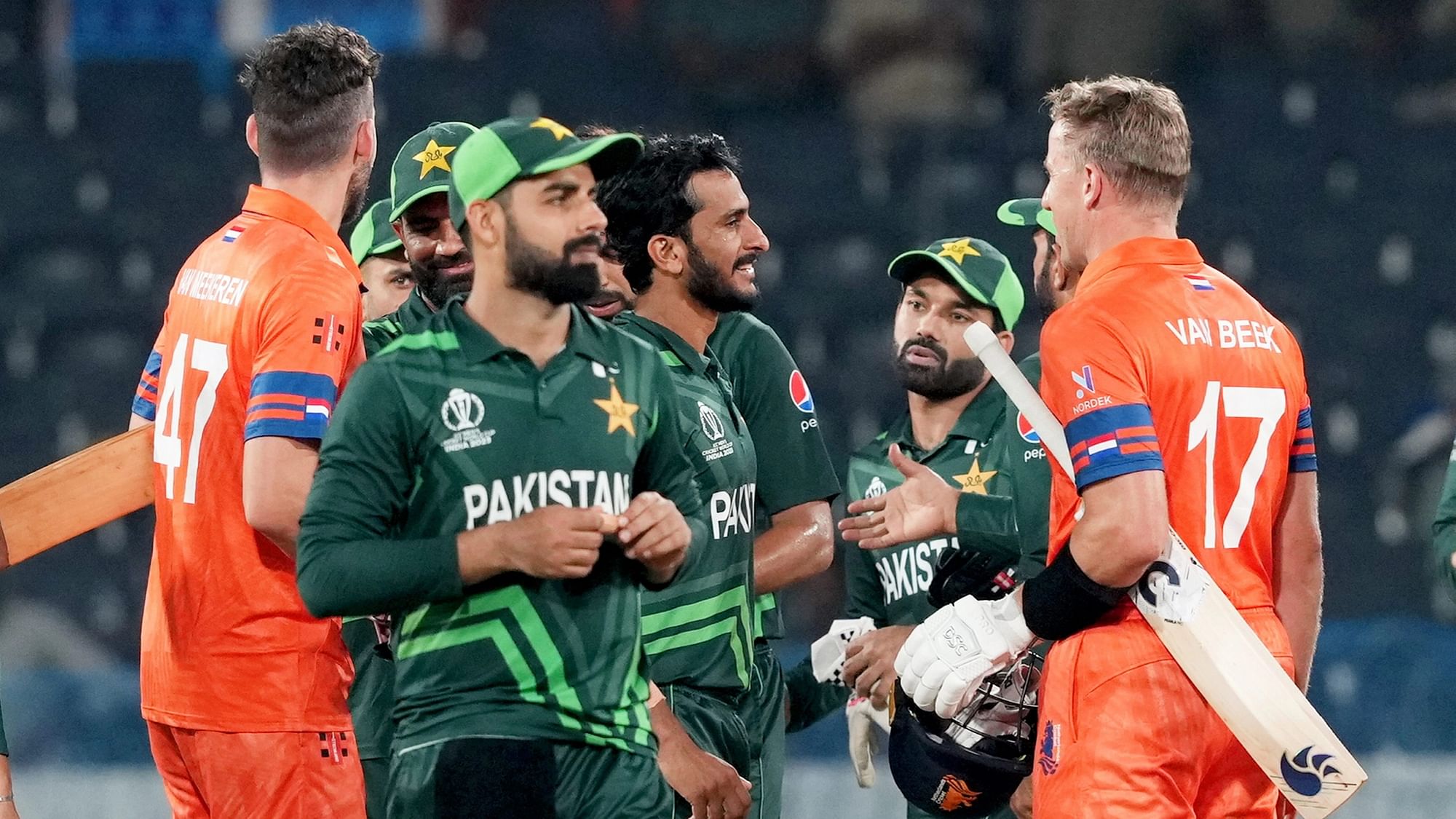 <div class="paragraphs"><p>In Photos: ICC World Cup 2023 – Bowlers Ensure Pakistan Start Mission With a Win Against Netherlands</p></div>
