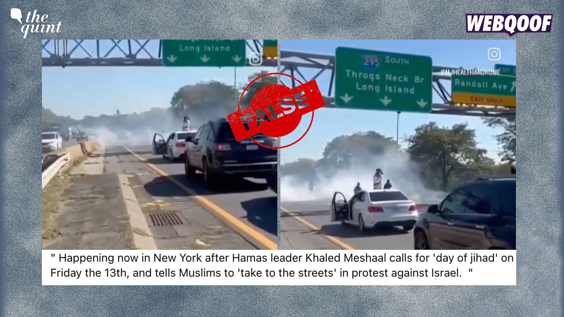 <div class="paragraphs"><p>Fact-Check: This video is unrelated to  pro-Palestine protests and simply show  traffic congestion at a freeway in New York.&nbsp;</p></div>