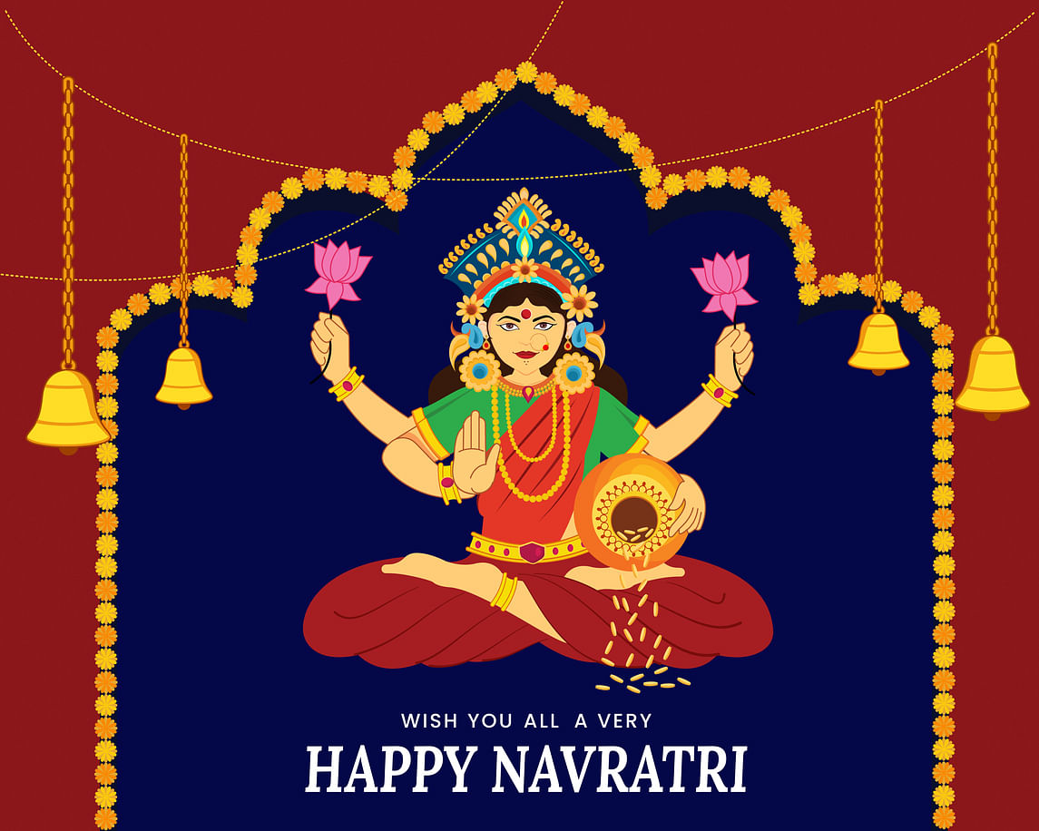 Happy Navratri 2023: Here is a list of wishes, quotes messages, images, and greetings for your loved ones.