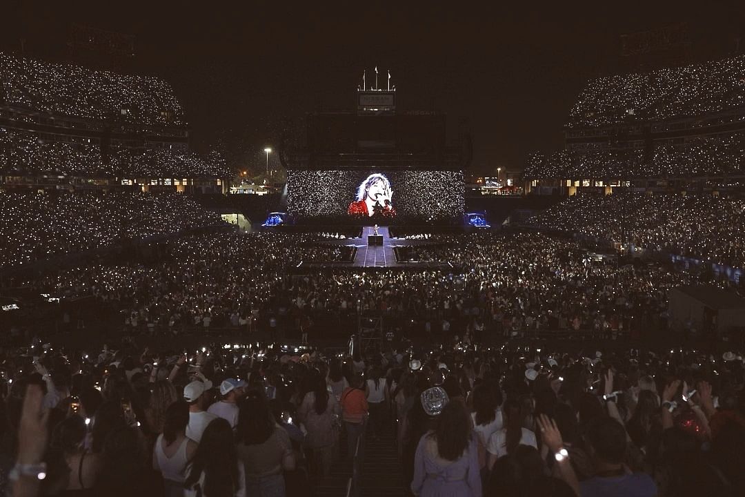 So far, over one million people have reportedly attended Taylor's The Eras Tour across the globe.