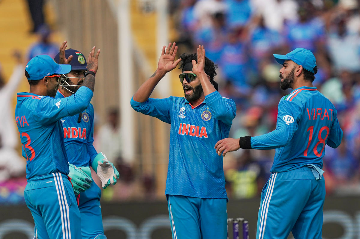 With 4 wins in 4 matches, the Indian team's on a roll in this ICC World Cup 2023. 