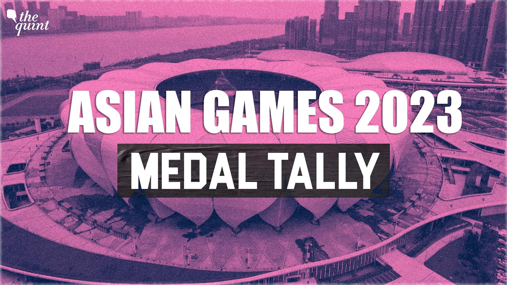 <div class="paragraphs"><p>Asian Games 2023 Medal Tally Table: Updated List of Total Medals Won by India on 6 October 2023.</p></div>