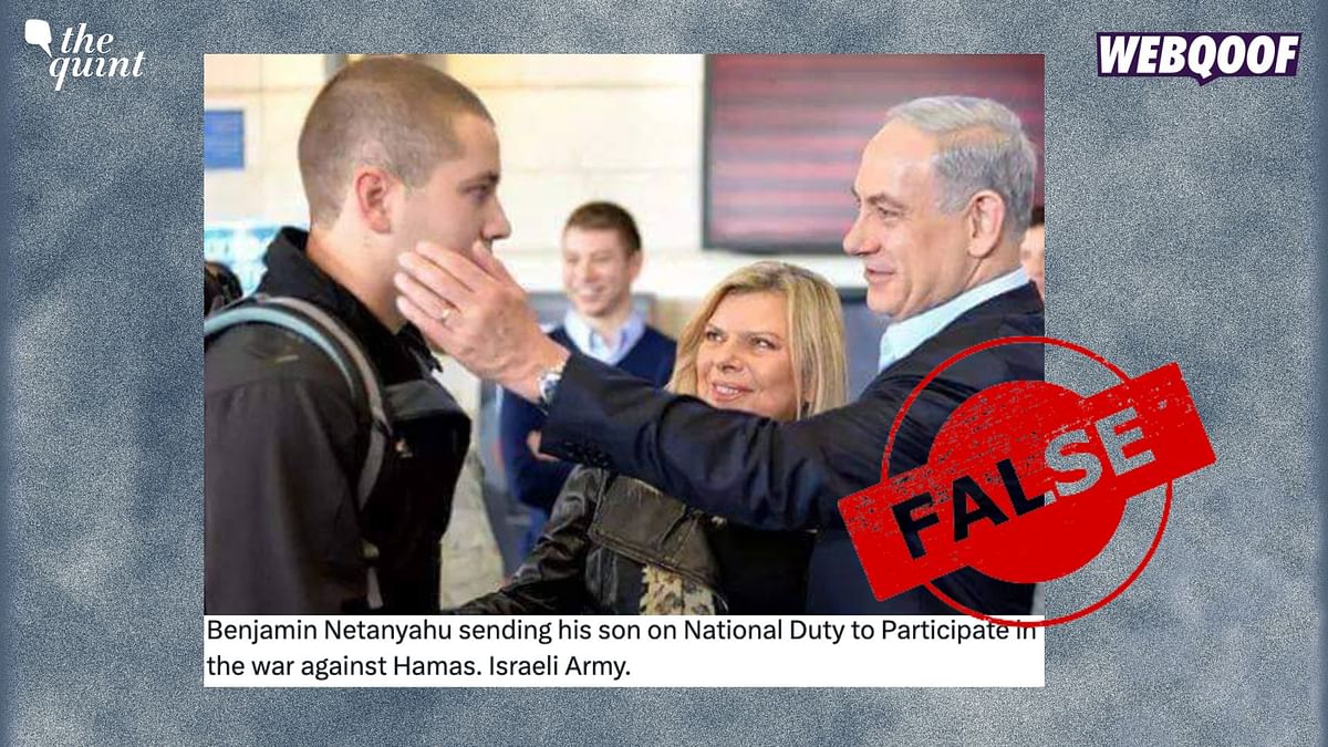 Old Photo of Netanyahu’s Youngest Son Joining Army Falsely Shared as Recent