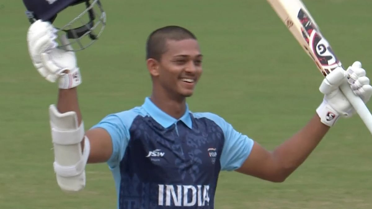 Asian Games: Jaiswal Smashes Century, India Sail Into Semis With Win Over Nepal