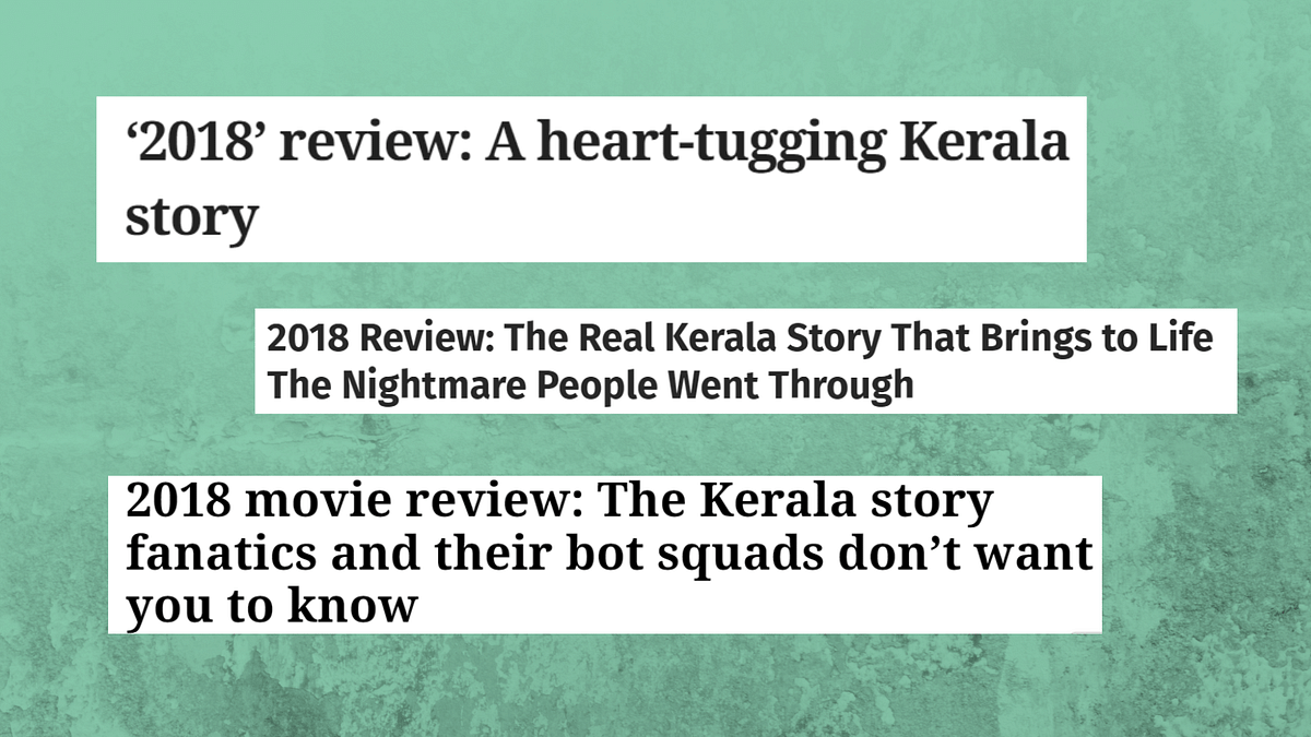 '2018' is the fourth Malayalam film to be chosen as the country's official entry for the Academy Awards.