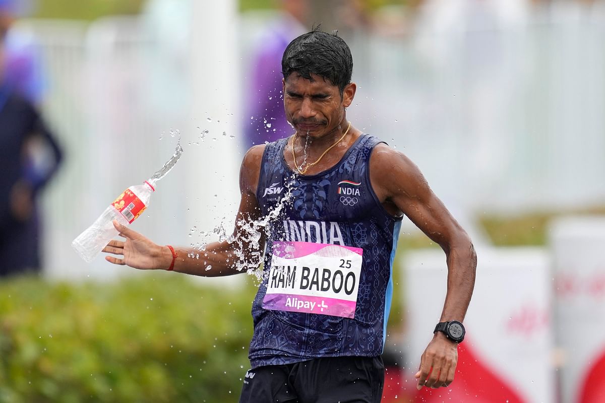 India's first medal on Day 1 of the 2023 Asian Games came from the race walking team.