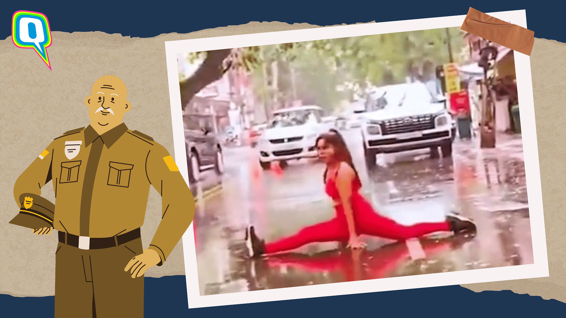 <div class="paragraphs"><p>Woman Caught Doing Yoga On Road Receives Police Warning In Rajkot</p></div>