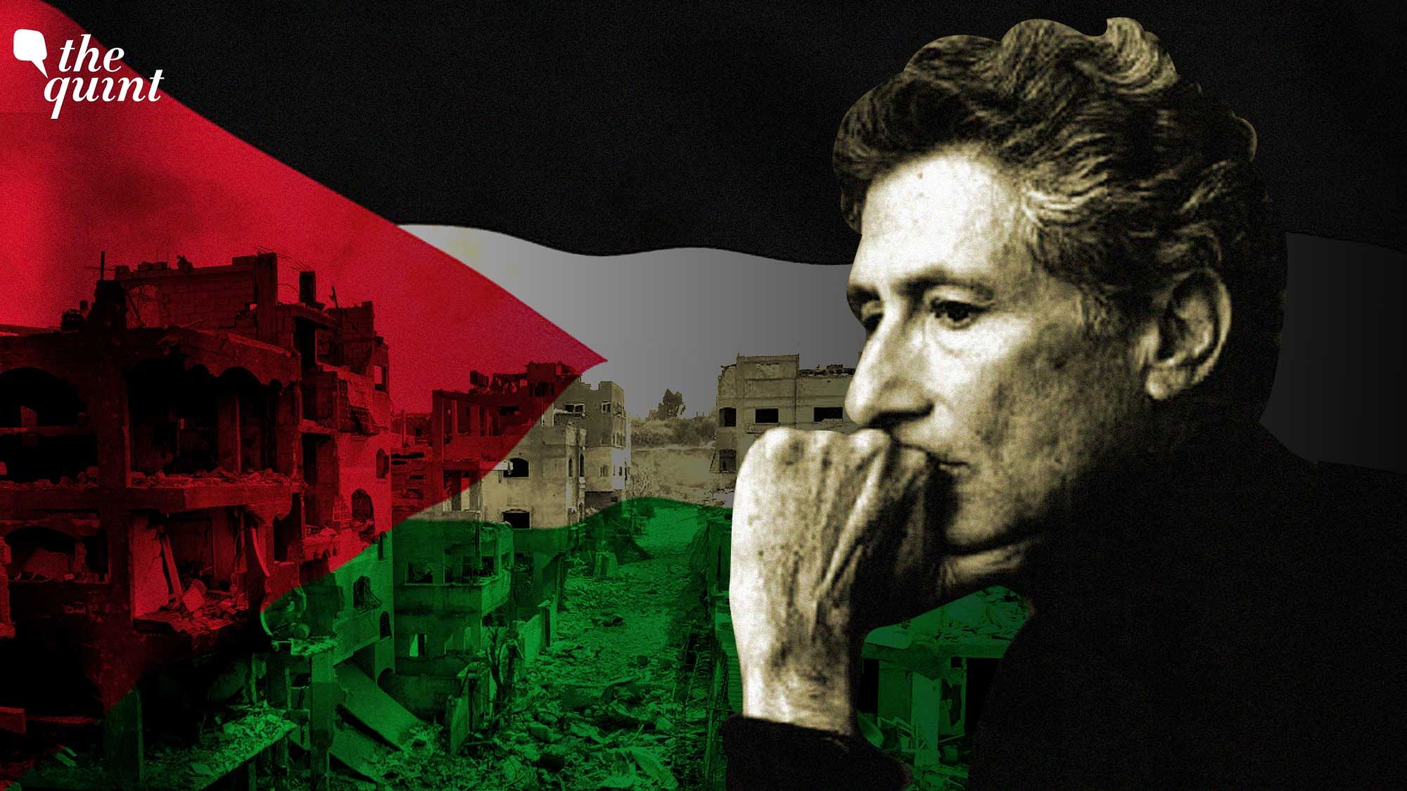 <div class="paragraphs"><p>Edward Said's work is extremely relevant to the Israel-Palestine issue.</p></div>