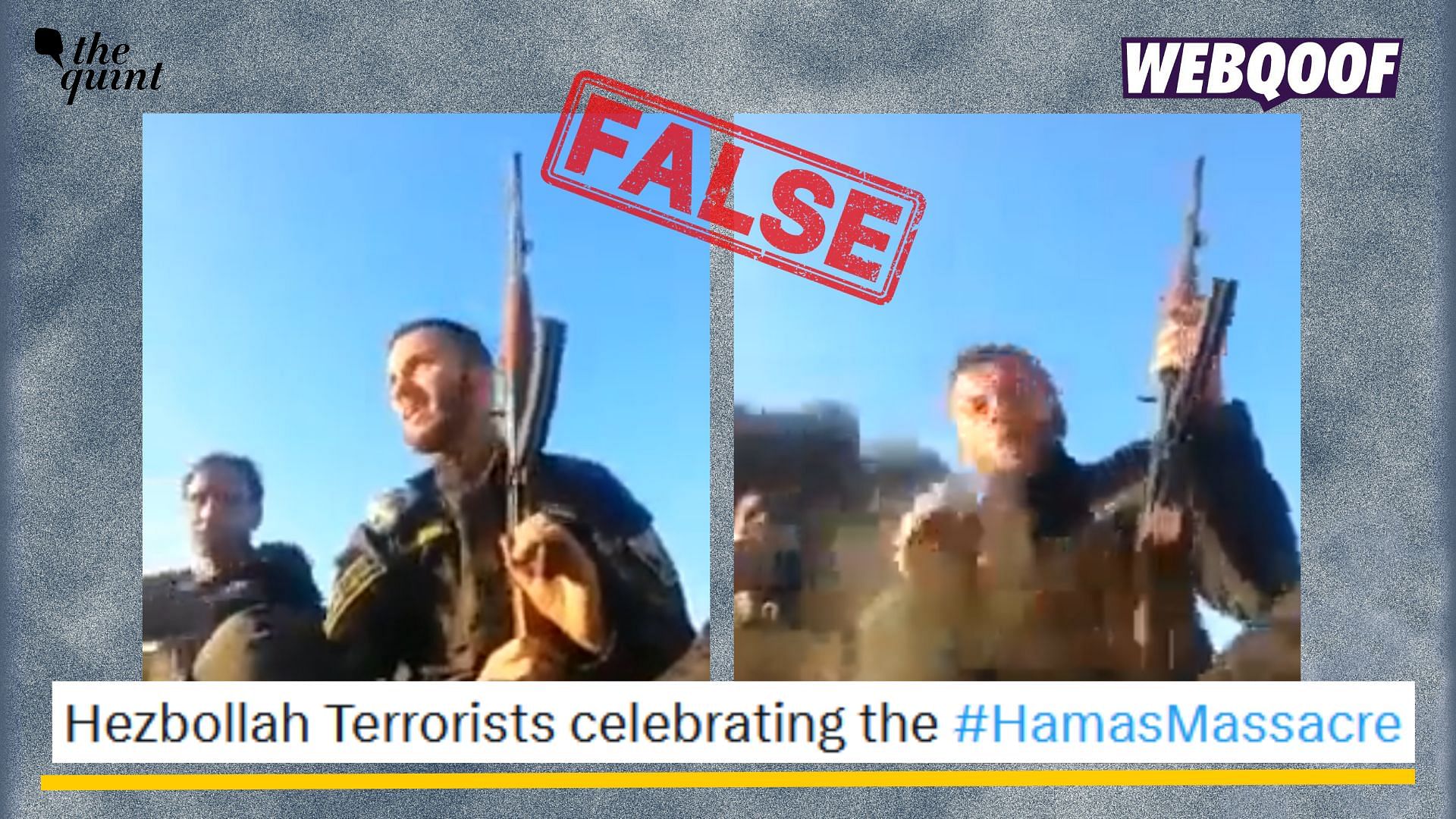 <div class="paragraphs"><p>Fact-check: An old video is going viral to claim that it shows a rocket hitting Hezbollah Terrorists at Lebanon-Israel Border.</p></div>