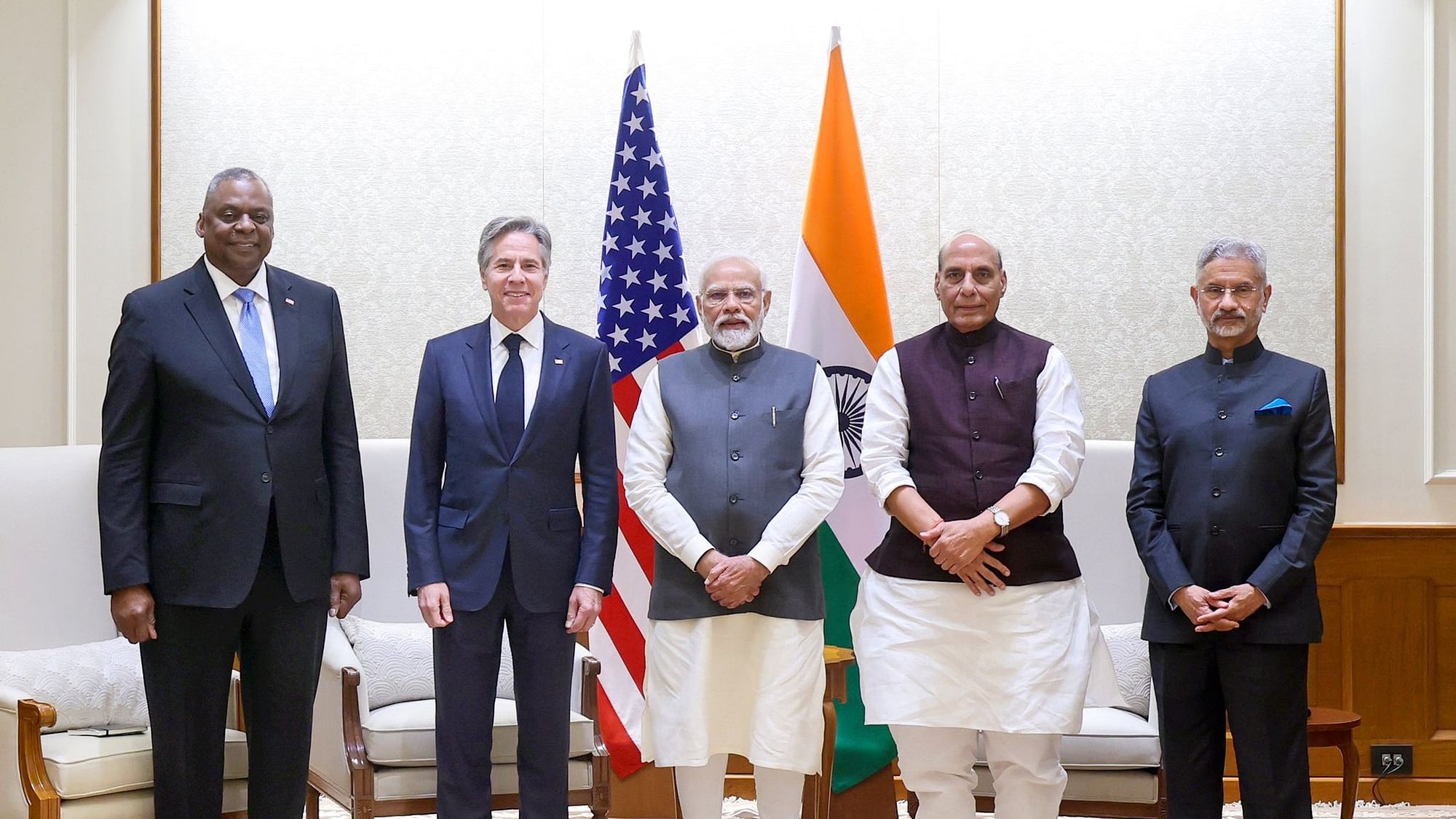 <div class="paragraphs"><p>The New Delhi meeting in the 2+2 format on Friday, therefore, had one clear value — to show the world that the US is not allowing the Israel-Hamas war to detract from its Indo-Pacific focus.</p></div>