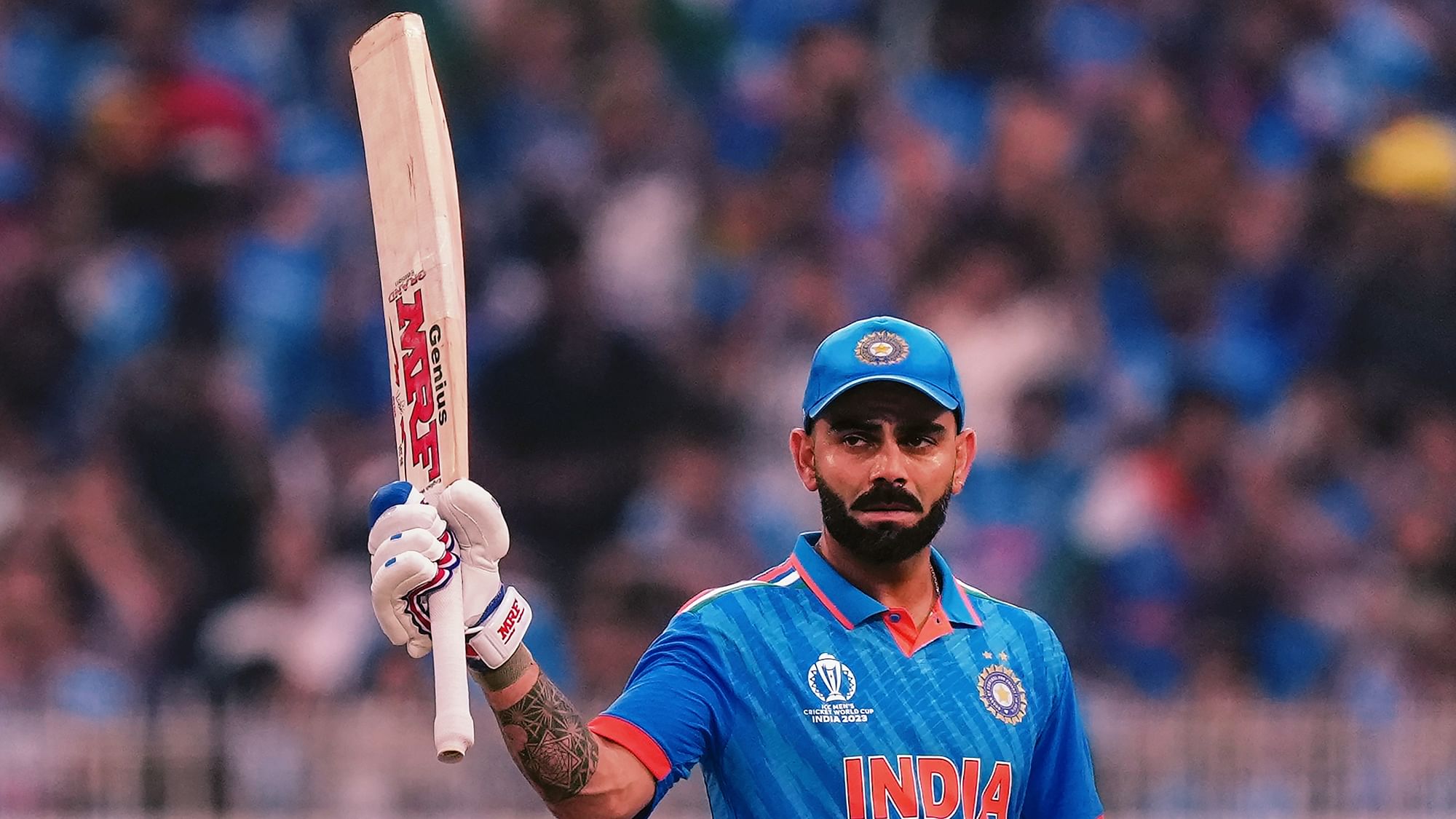 <div class="paragraphs"><p>ICC World Cup 2023: Virat Kohli Equals Sachin’s 49 ODI Centuries Record on B’Day</p></div>